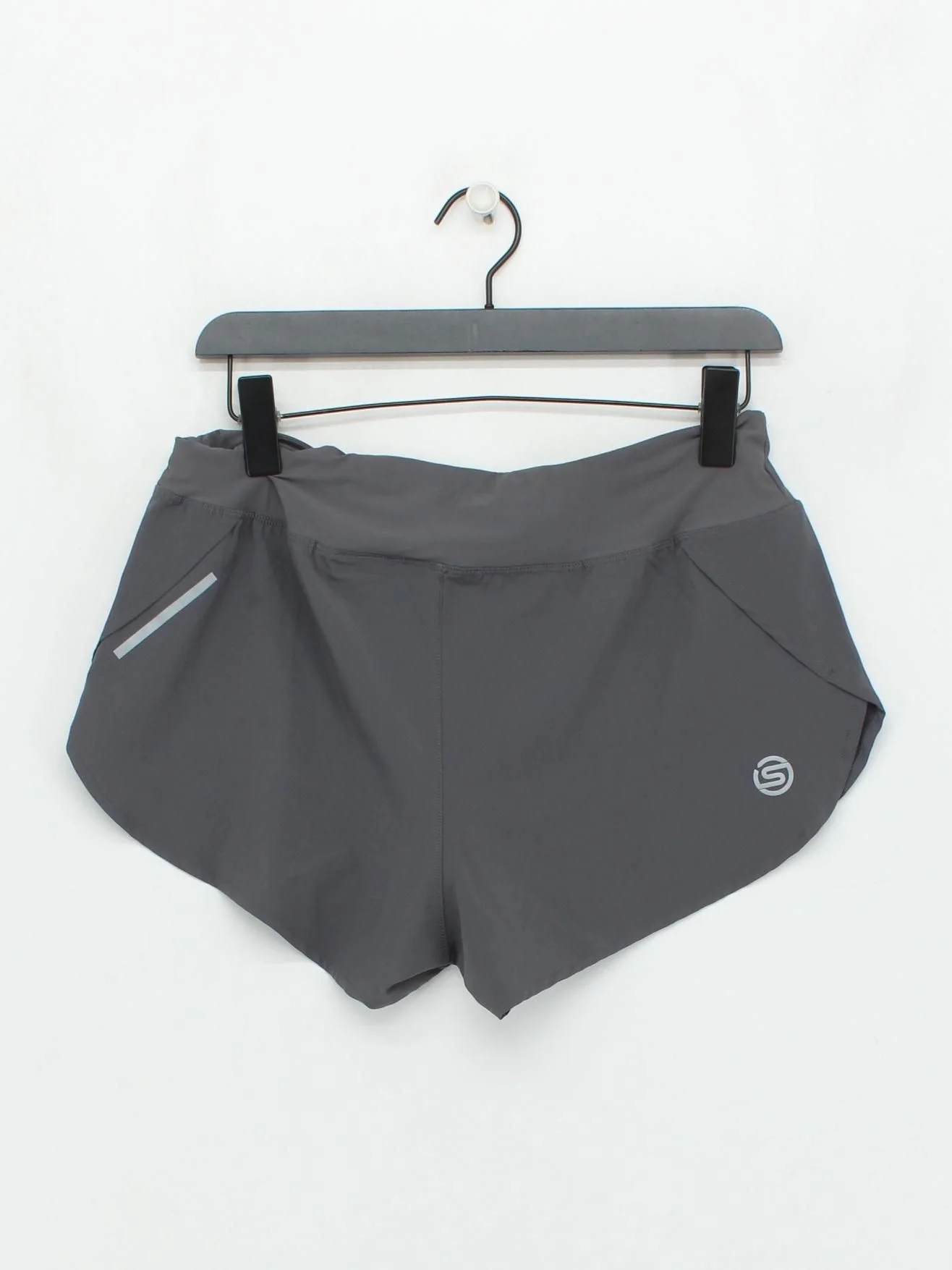 Skins Women's Sports Bottoms M Grey Nylon with Elastane Sweatpants - Image 2