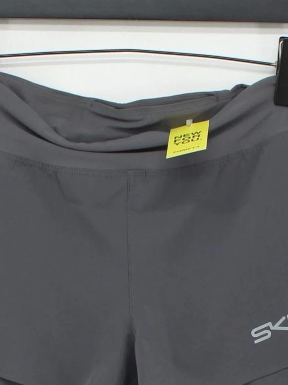 Skins Women's Sports Bottoms M Grey Nylon with Elastane Sweatpants - Image 3