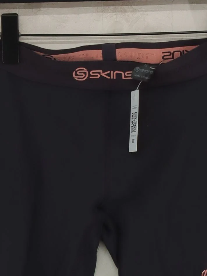 Skins Women's Sports Bottoms S Black Nylon with Elastane Sweatpants - Image 3