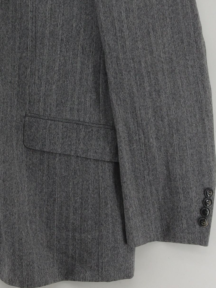 Skopes Men's Blazer Chest: 46 in Grey Wool with Polyester Overcoat New with tags - Image 4