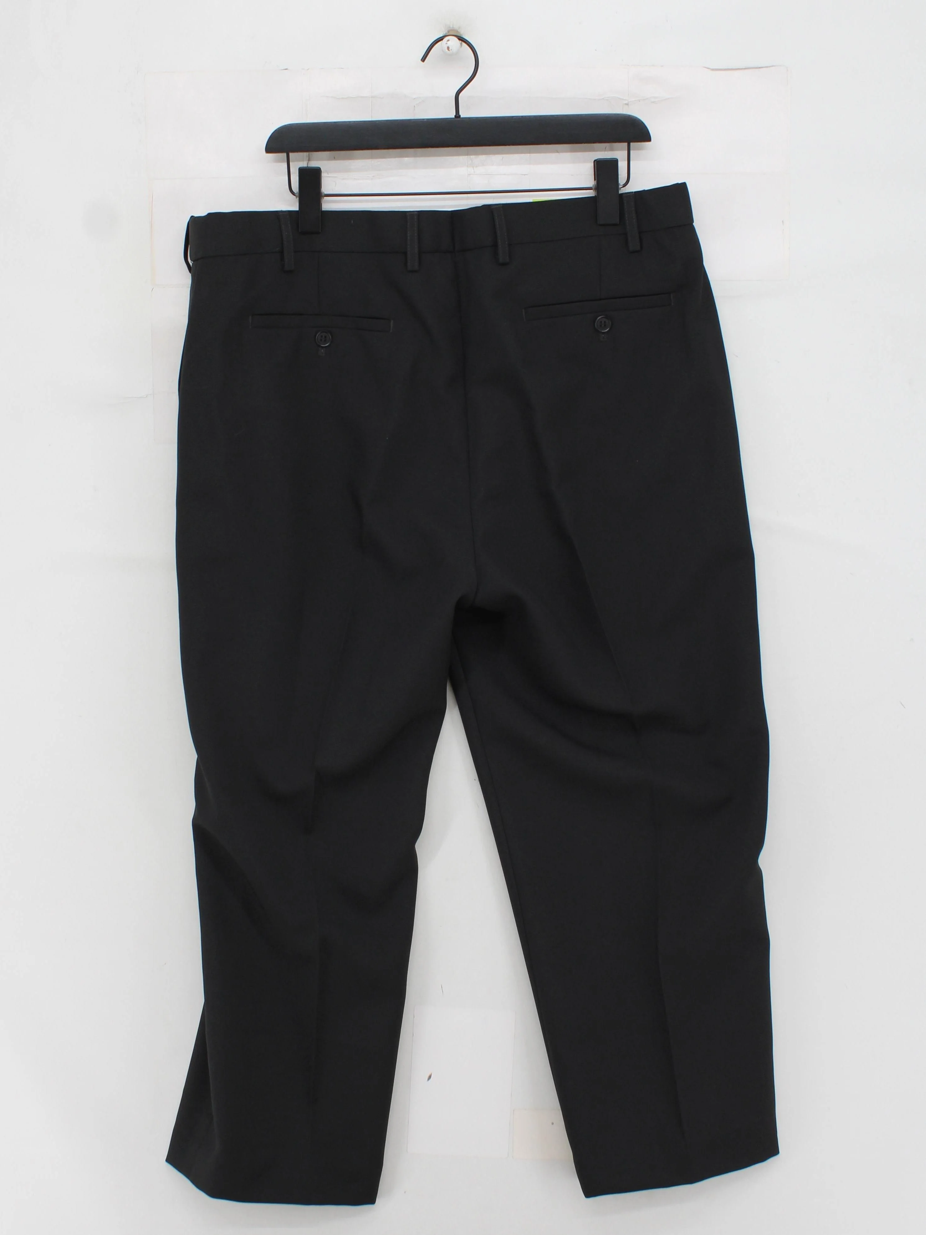 Skopes Men's Suit Trousers XS Black 100% Polyester Straight Dress Pants - Image 2