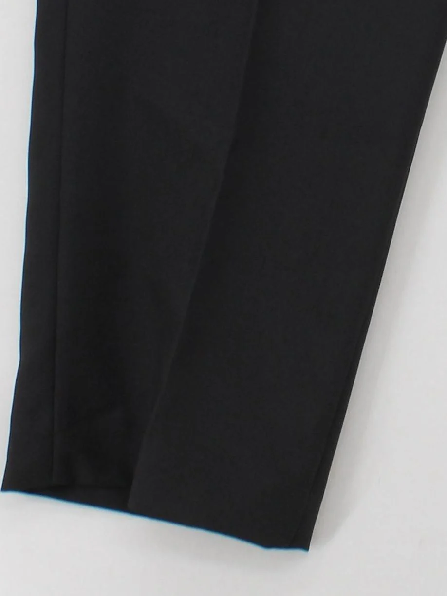 Skopes Men's Suit Trousers XS Black 100% Polyester Straight Dress Pants - Image 4
