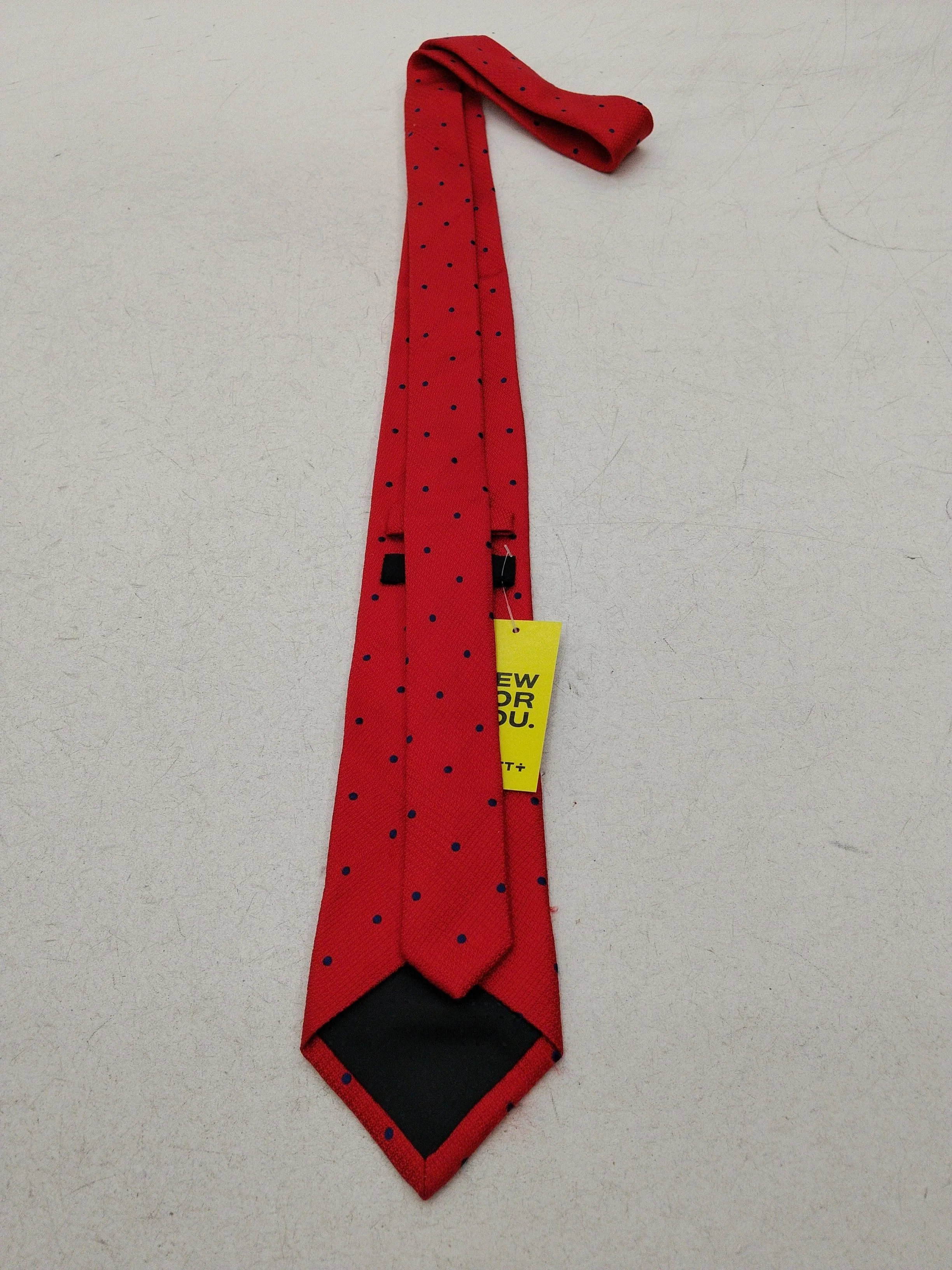 Skopes Men's Tie Red Polkadot 100% Silk - Image 2