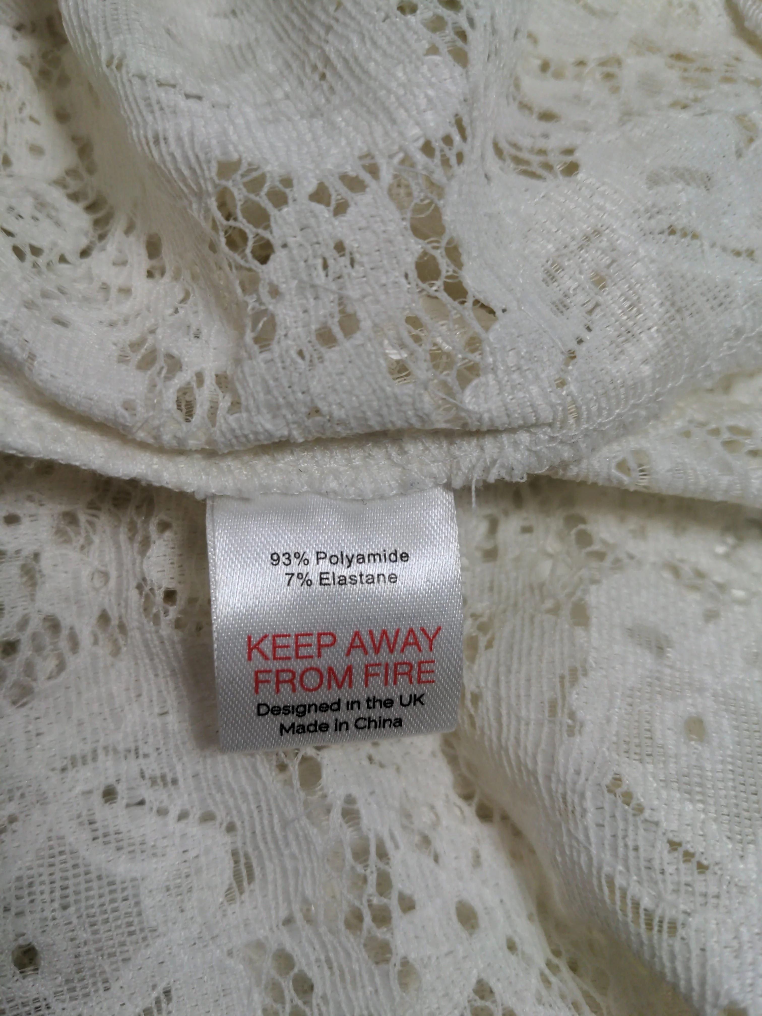 Sla The Label Mini Dress S in White - Image 6