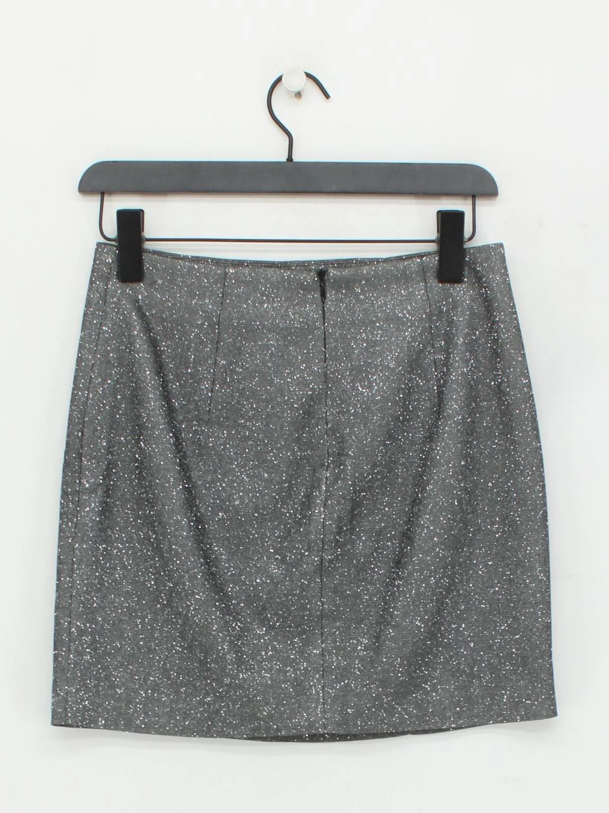 Sla The Label Women's Mini Skirt S Grey 100% Polyester Short Mini - Image 2