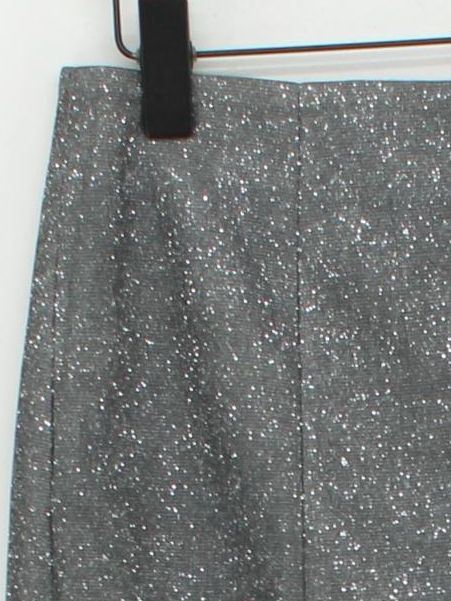 Sla The Label Women's Mini Skirt S Grey 100% Polyester Short Mini - Image 4