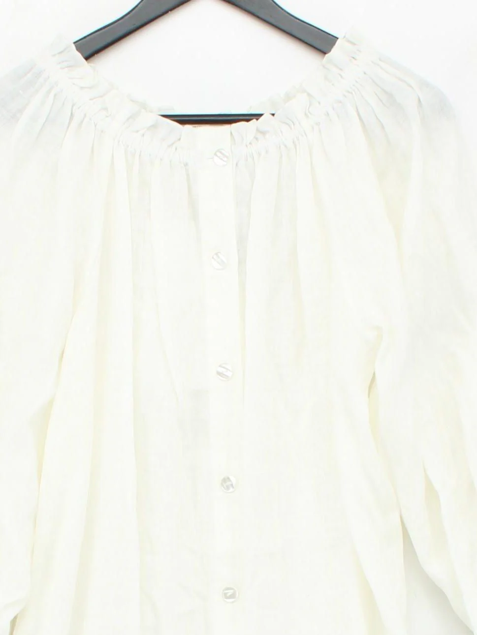 Sleeper Shirt Maxi Dress One Size in White - Image 3