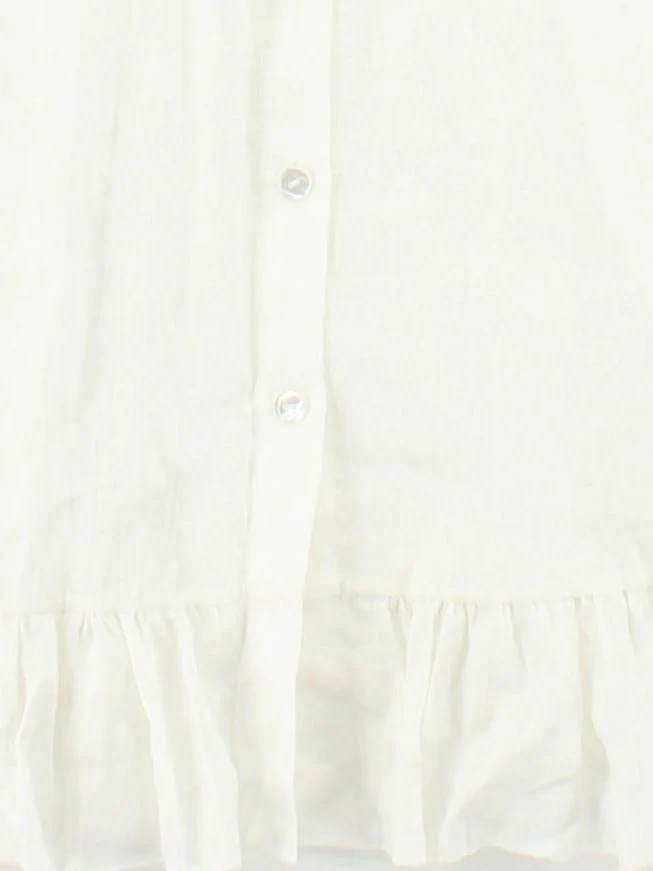 Sleeper Shirt Maxi Dress One Size in White - Image 4