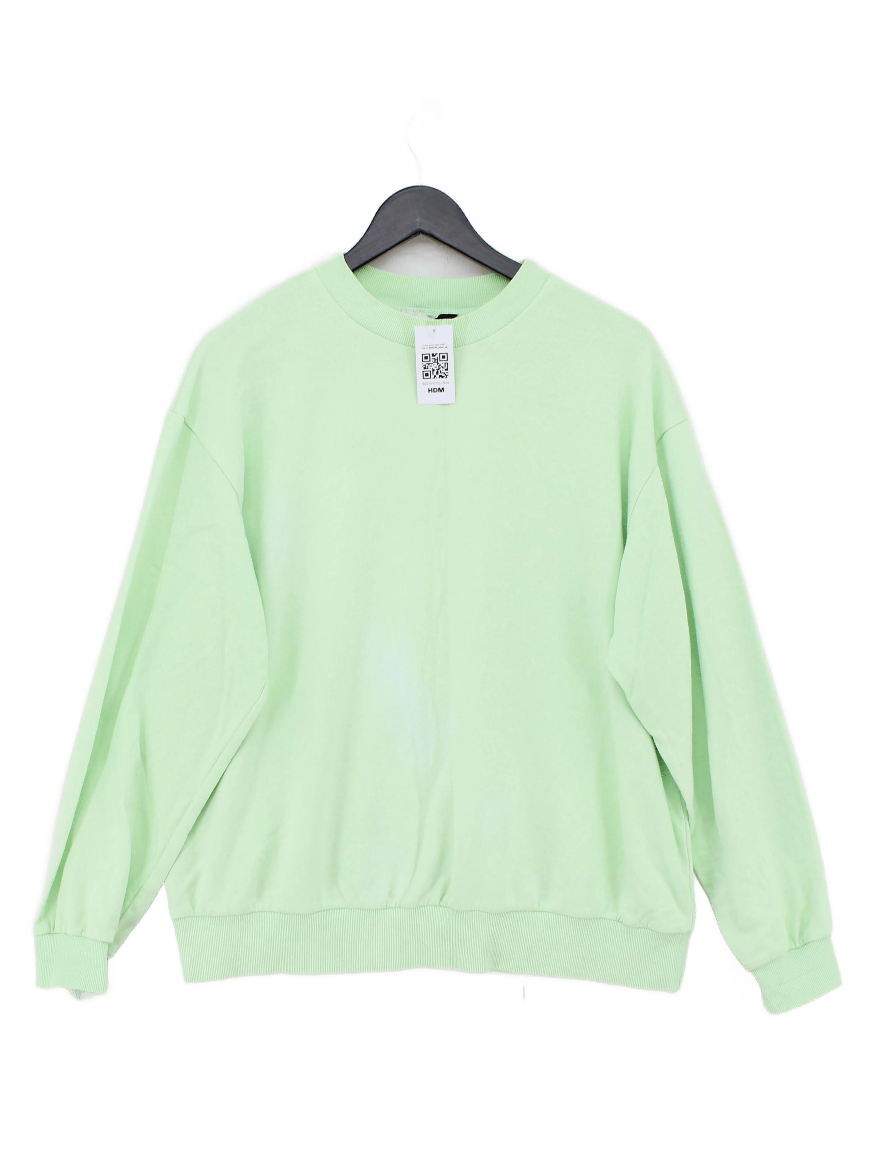 Sleeper Women's Hoodie L Green Cotton with Polyester Pullover