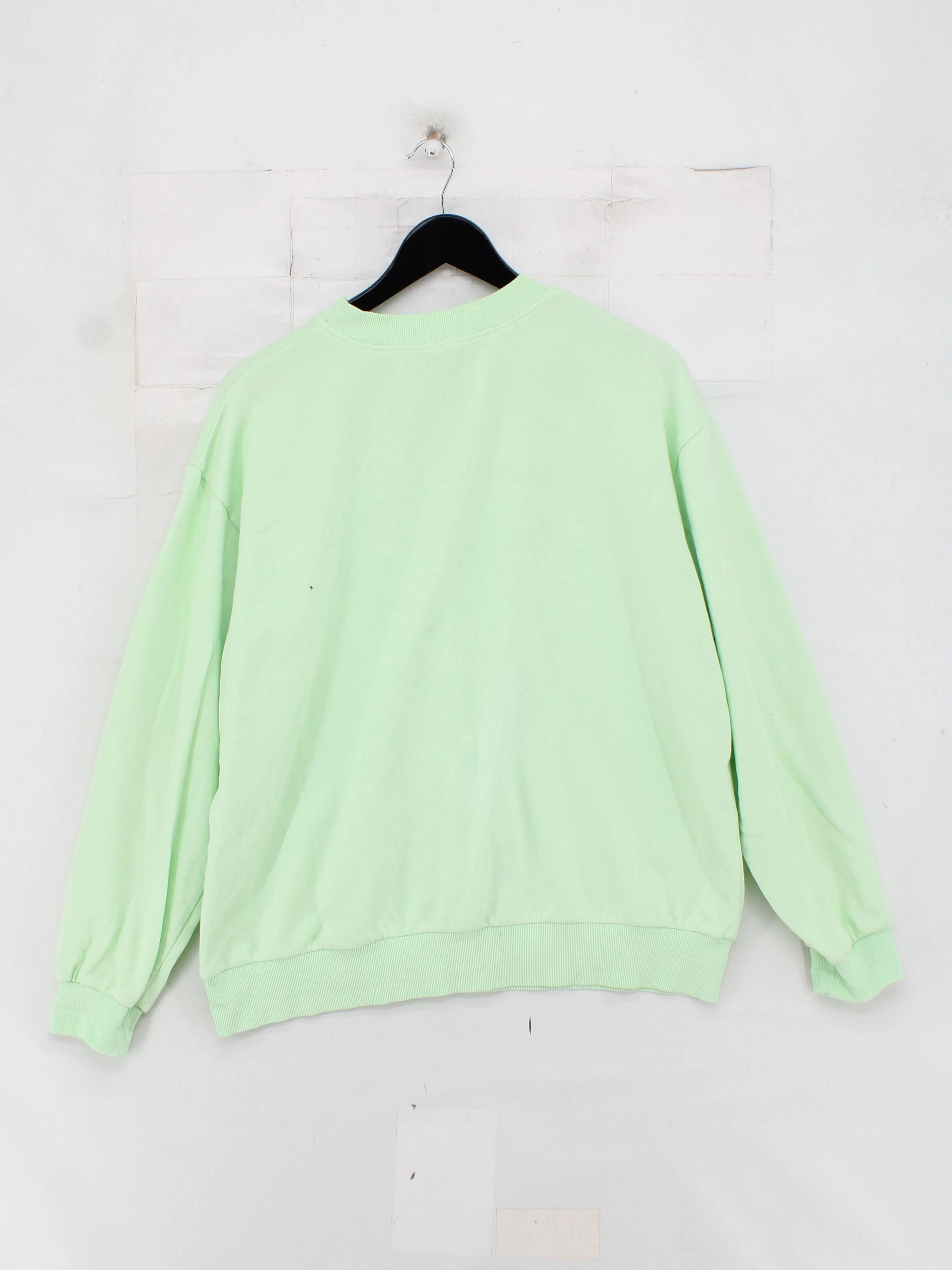 Sleeper Women's Hoodie L Green Cotton with Polyester Pullover - Image 2