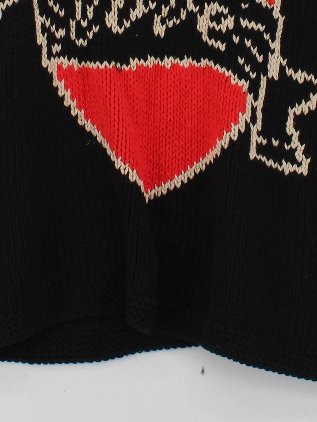 SLOW LOVE Women's Jumper XL Black Graphic 100% Cotton Round Neck Pullover - Image 4
