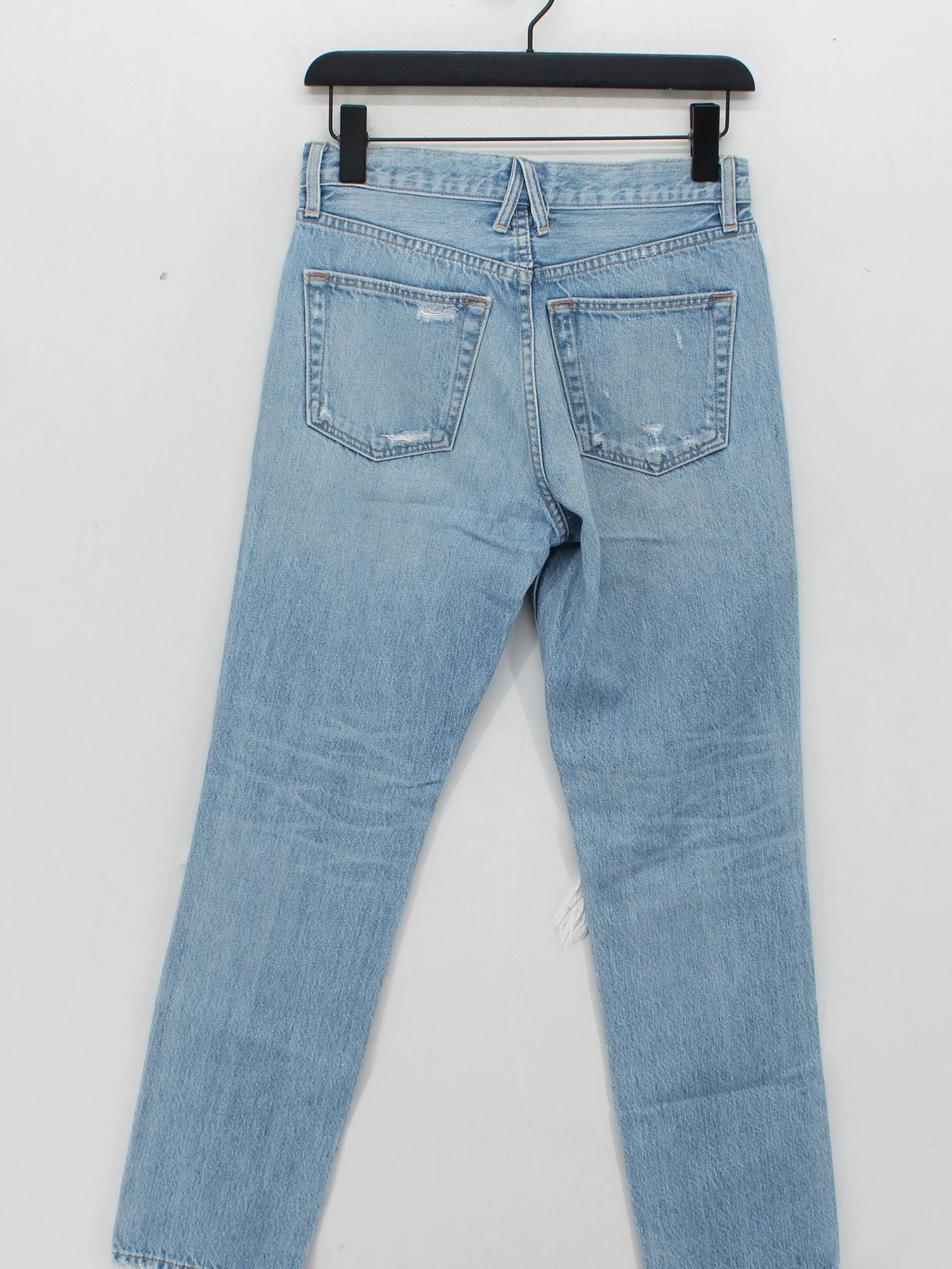 Slvrlake Women's Jeans W 28 in Blue 100% Cotton Straight - Image 2