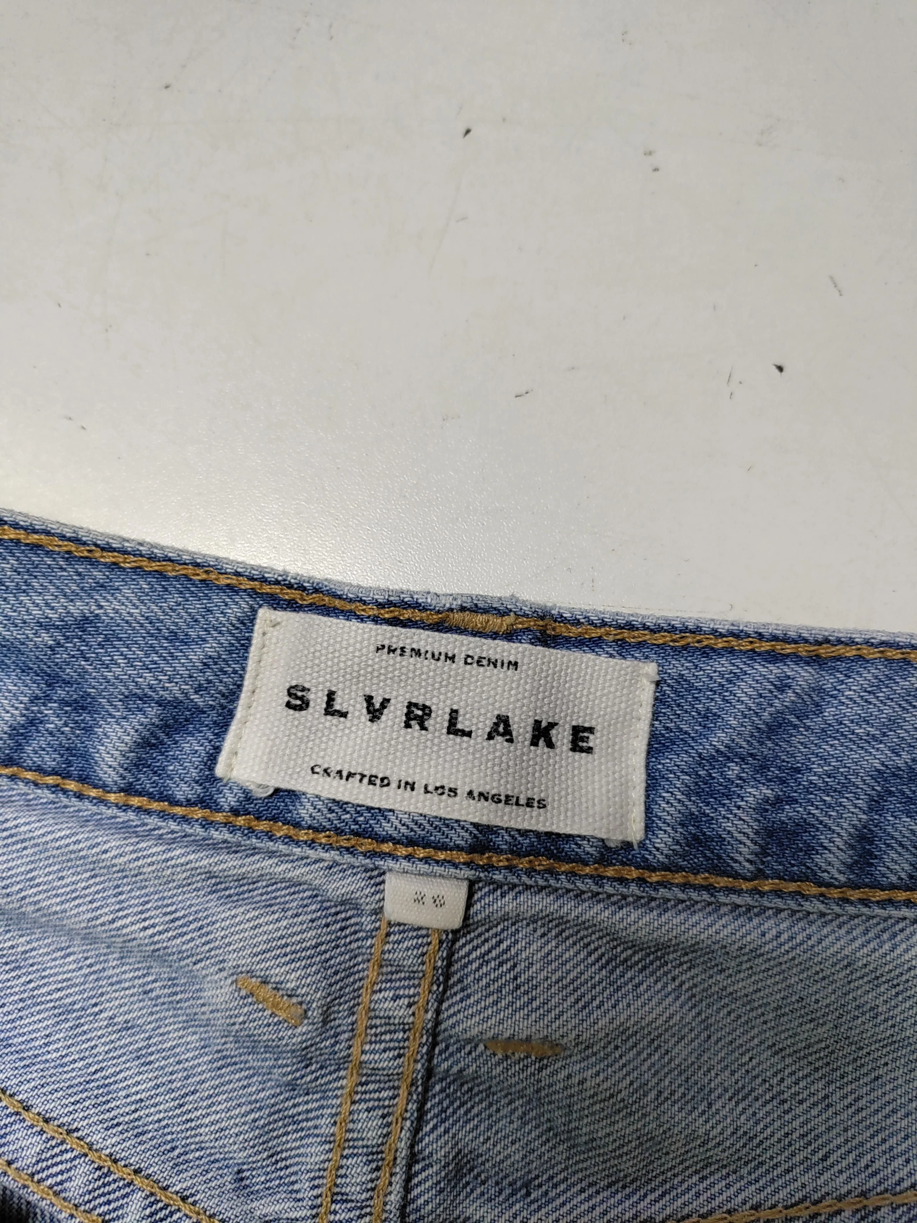 Slvrlake Women's Jeans W 28 in Blue 100% Cotton Straight - Image 5