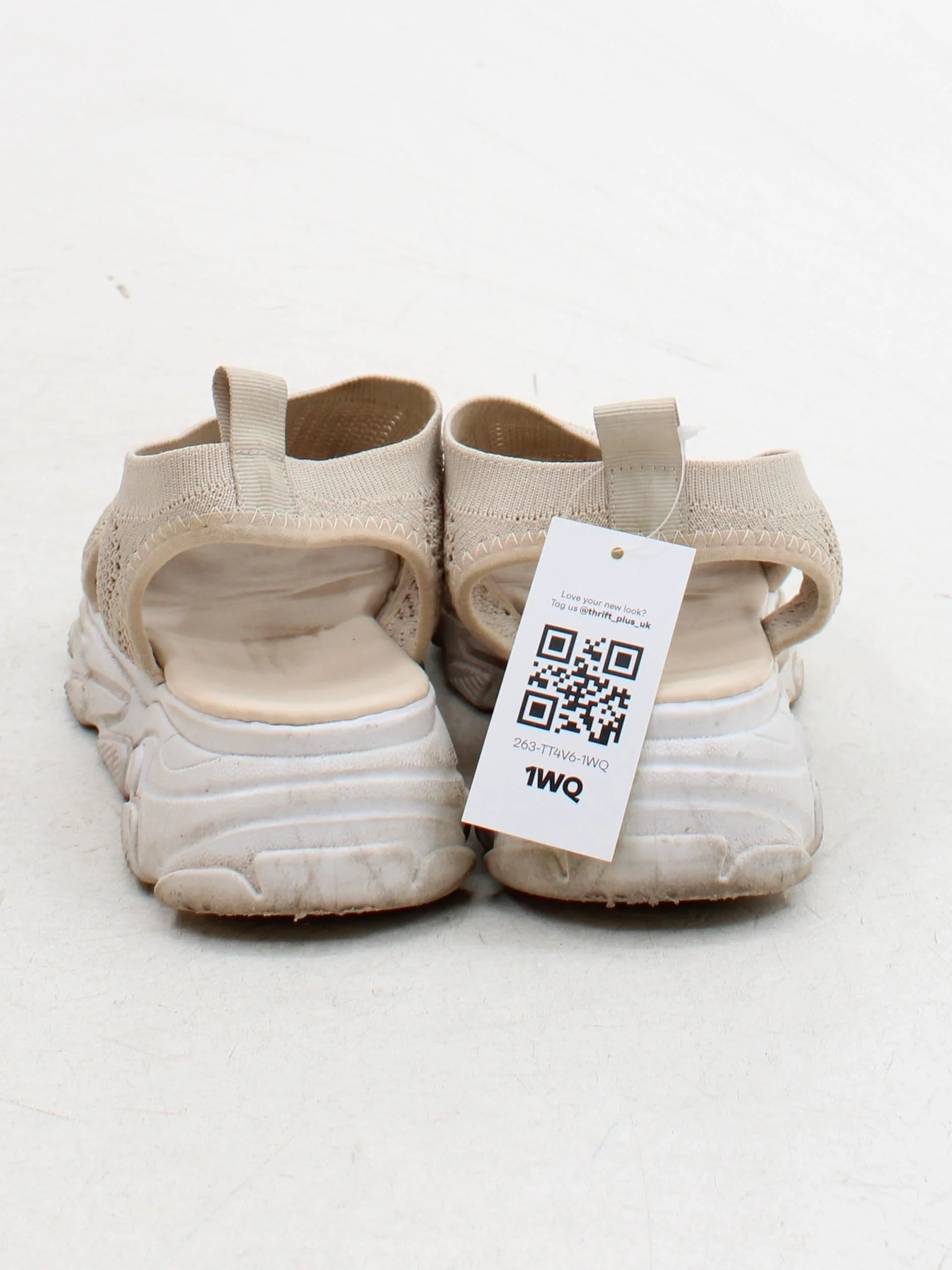 Smiley Women's Sandals UK 5 Cream 100% Other Slider - Image 3