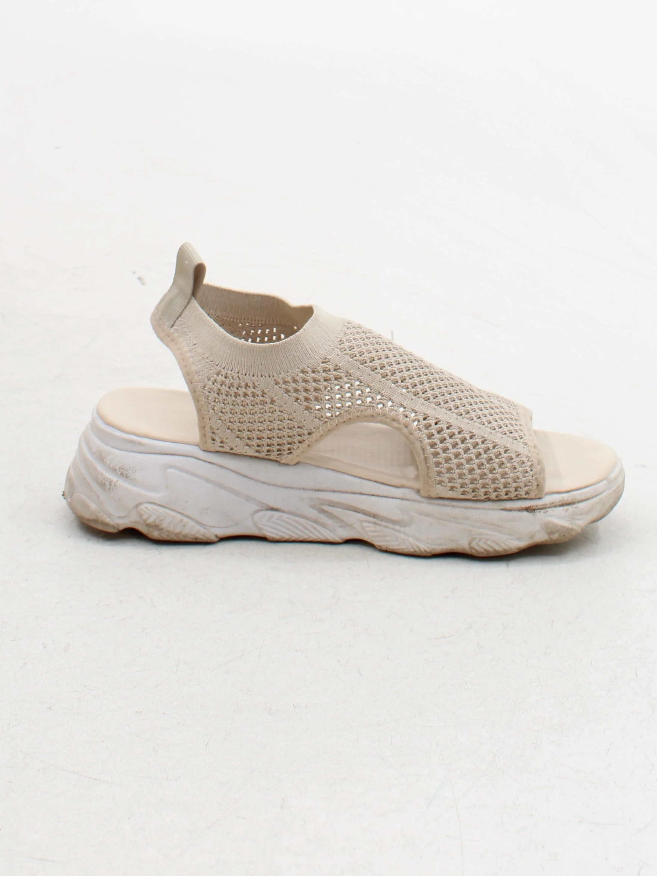 Smiley Women's Sandals UK 5 Cream 100% Other Slider - Image 5