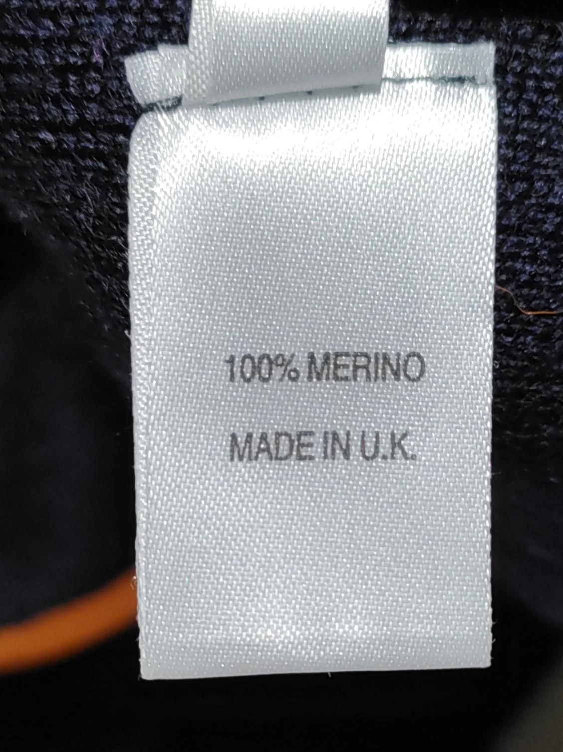 Snow Finel Men's Coat S Blue 100% Wool Overcoat - Image 7