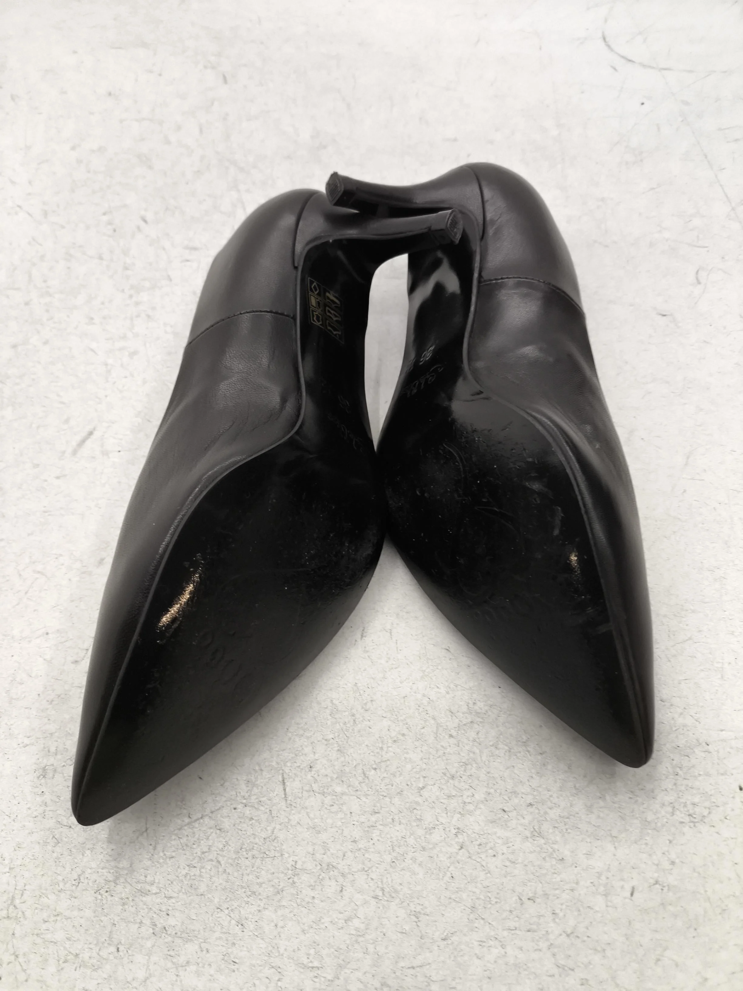 Sole Bliss Women's Heels UK 3.5 Black 100% Leather Court - Image 7