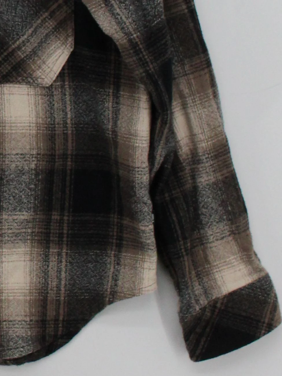 Solid Men's Shirt M Multi Checkered 100% Cotton Basic - Image 4