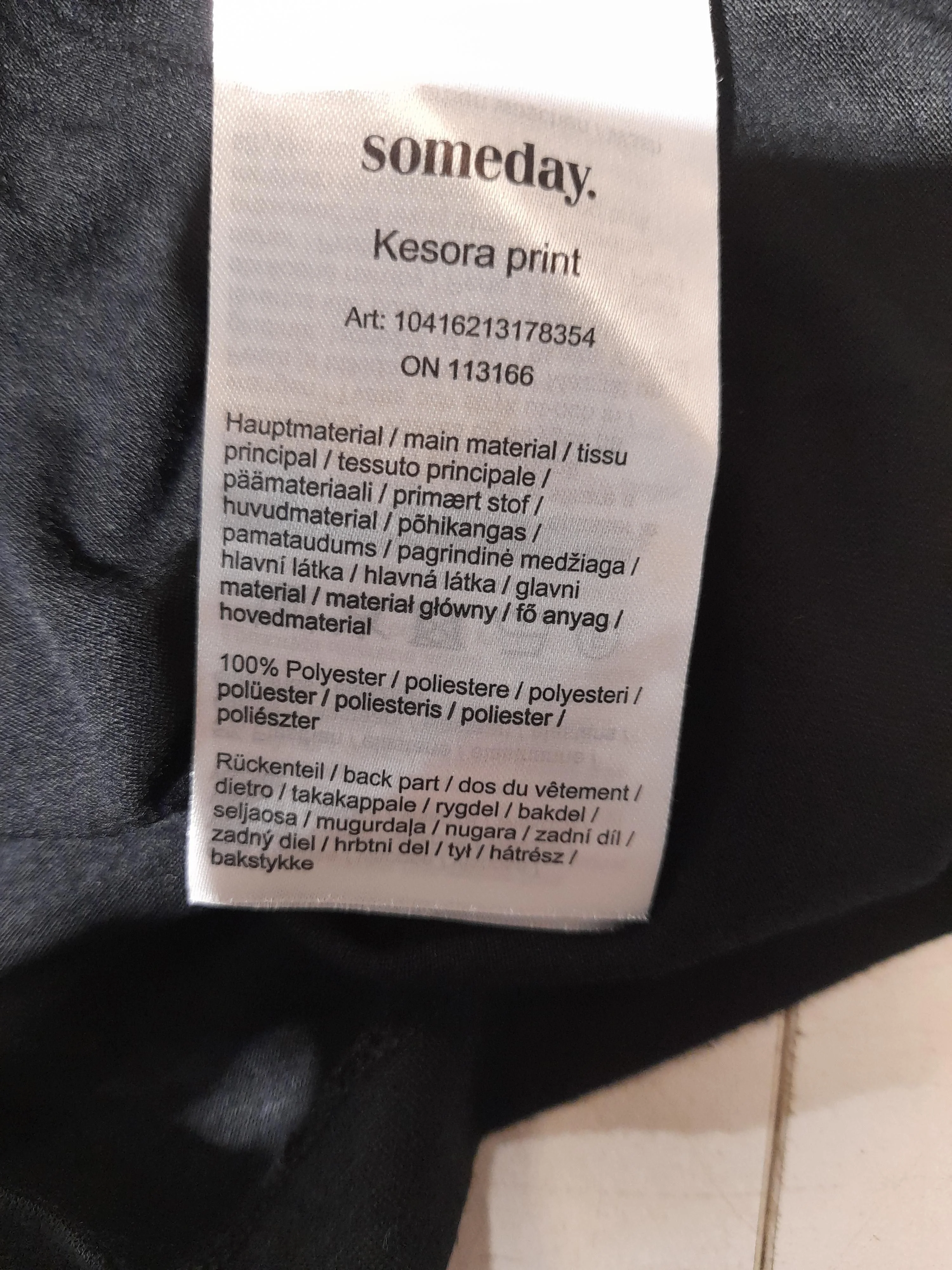 Someday. Women's T-Shirt UK 8 Multi 100% Polyester Basic - Image 7