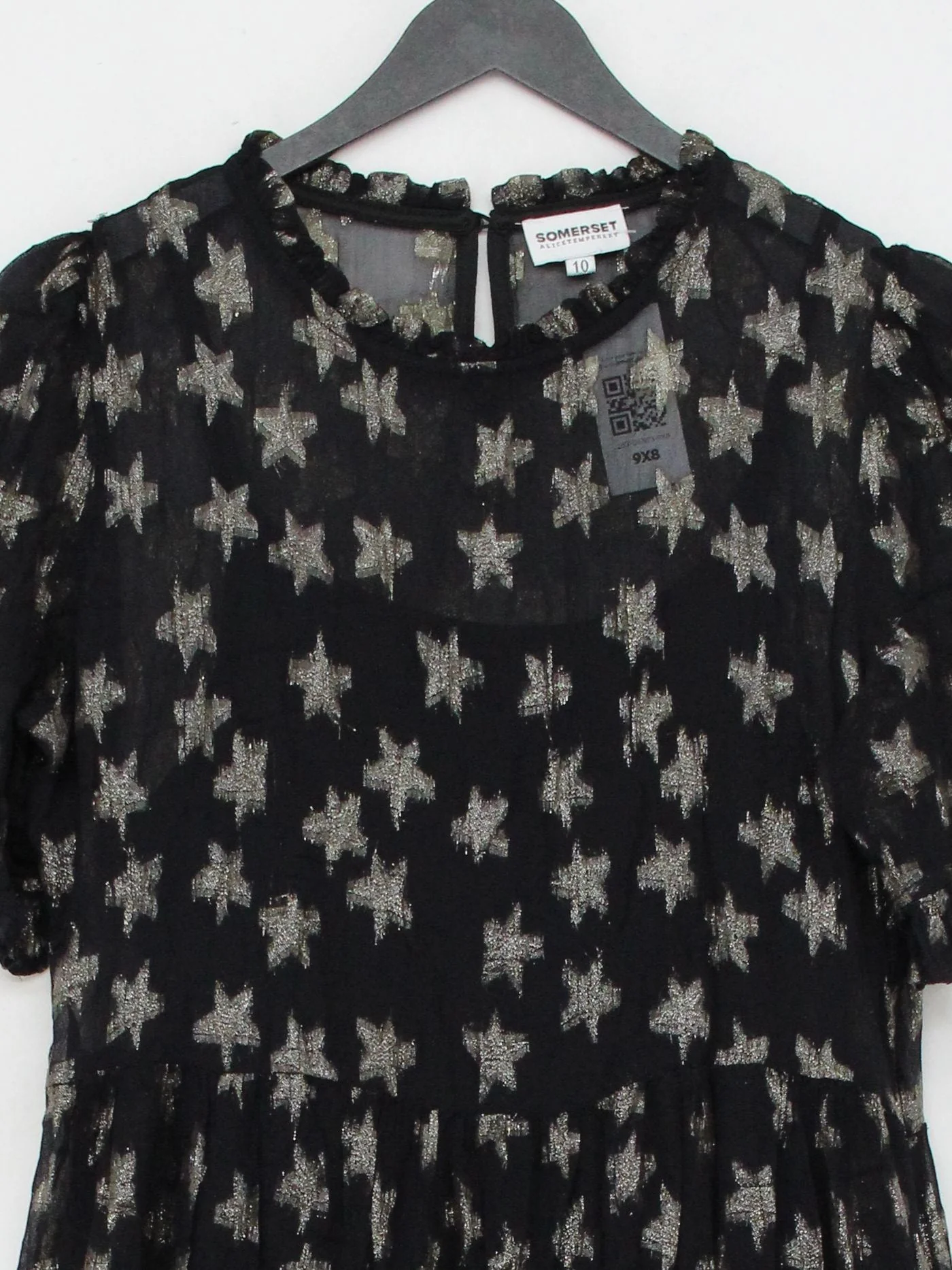 Somerset by Alice Temperley Maxi Dress UK10 in Black - Image 3