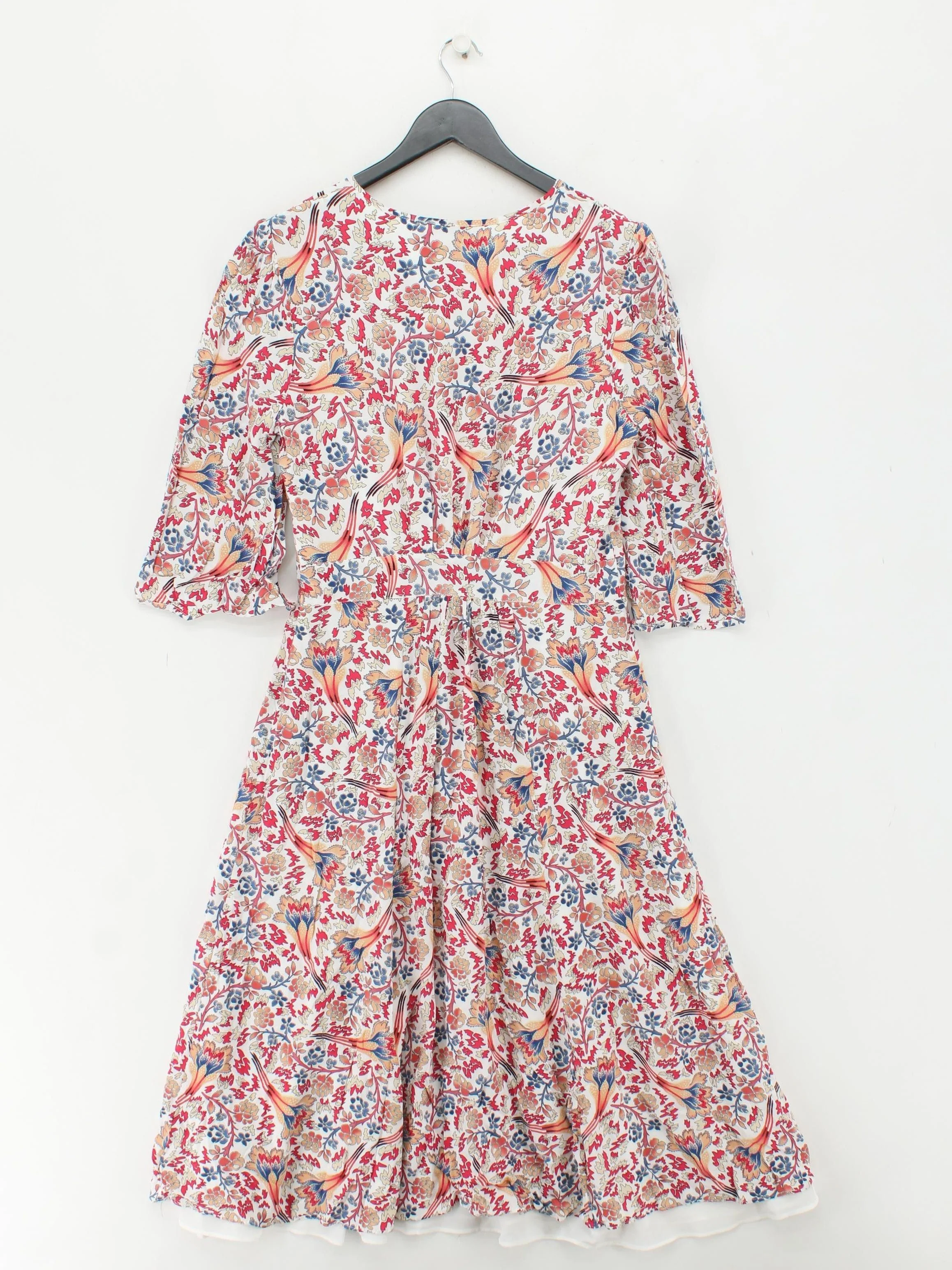 Somerset by Alice Temperley Shirt Midi Dress UK12 in Multi - Image 2
