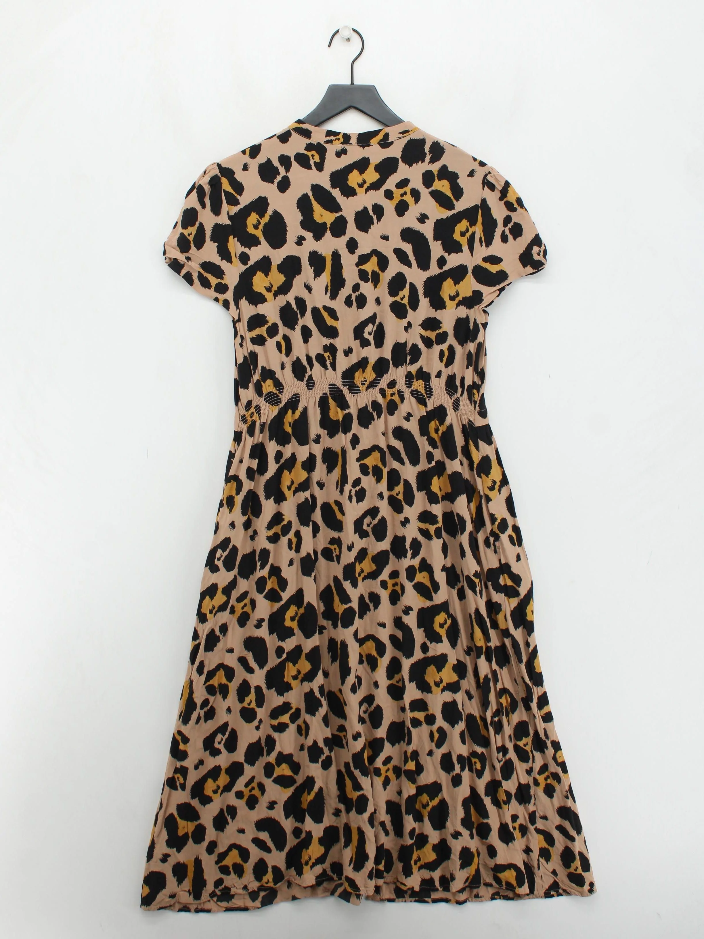 Somerset by Alice Temperley Shirt Midi Dress UK16 in Brown - Image 2