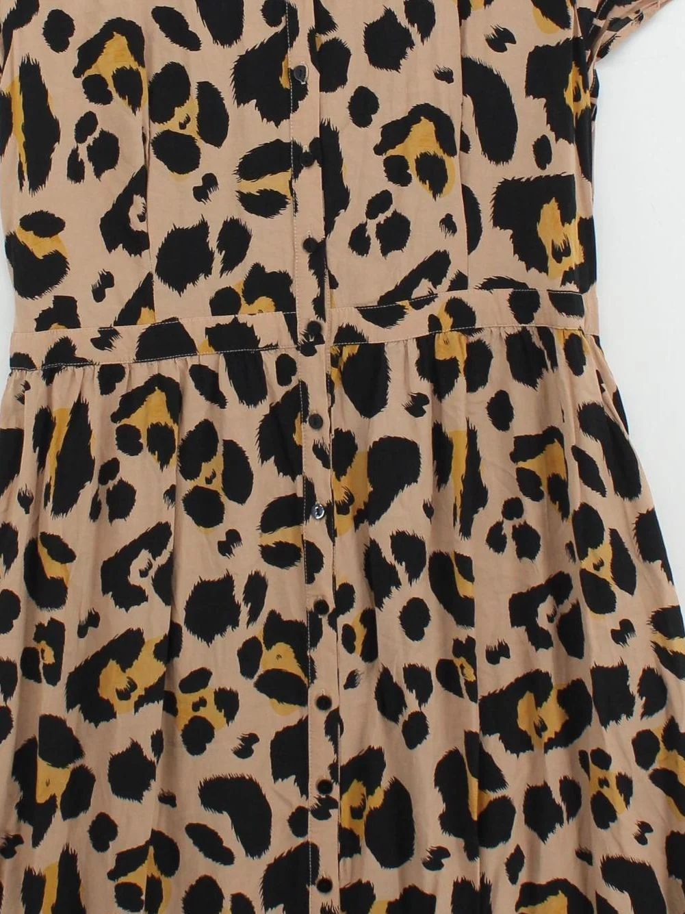 Somerset by Alice Temperley Shirt Midi Dress UK16 in Brown - Image 3
