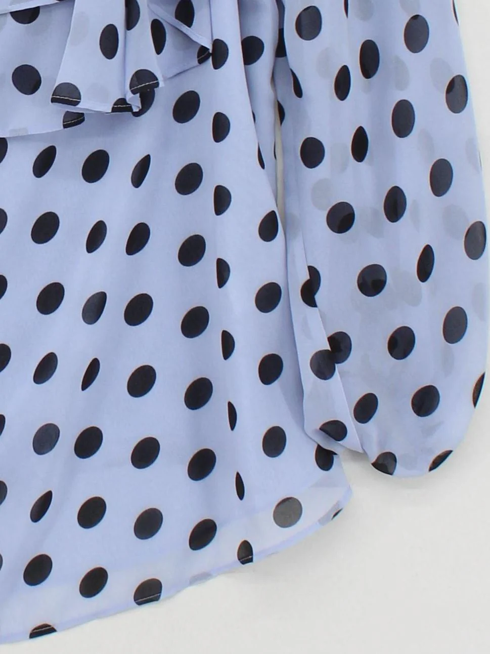 Somerset By Alice Temperley Women's Blouse UK 12 Blue 100% Polyester Basic - Image 4