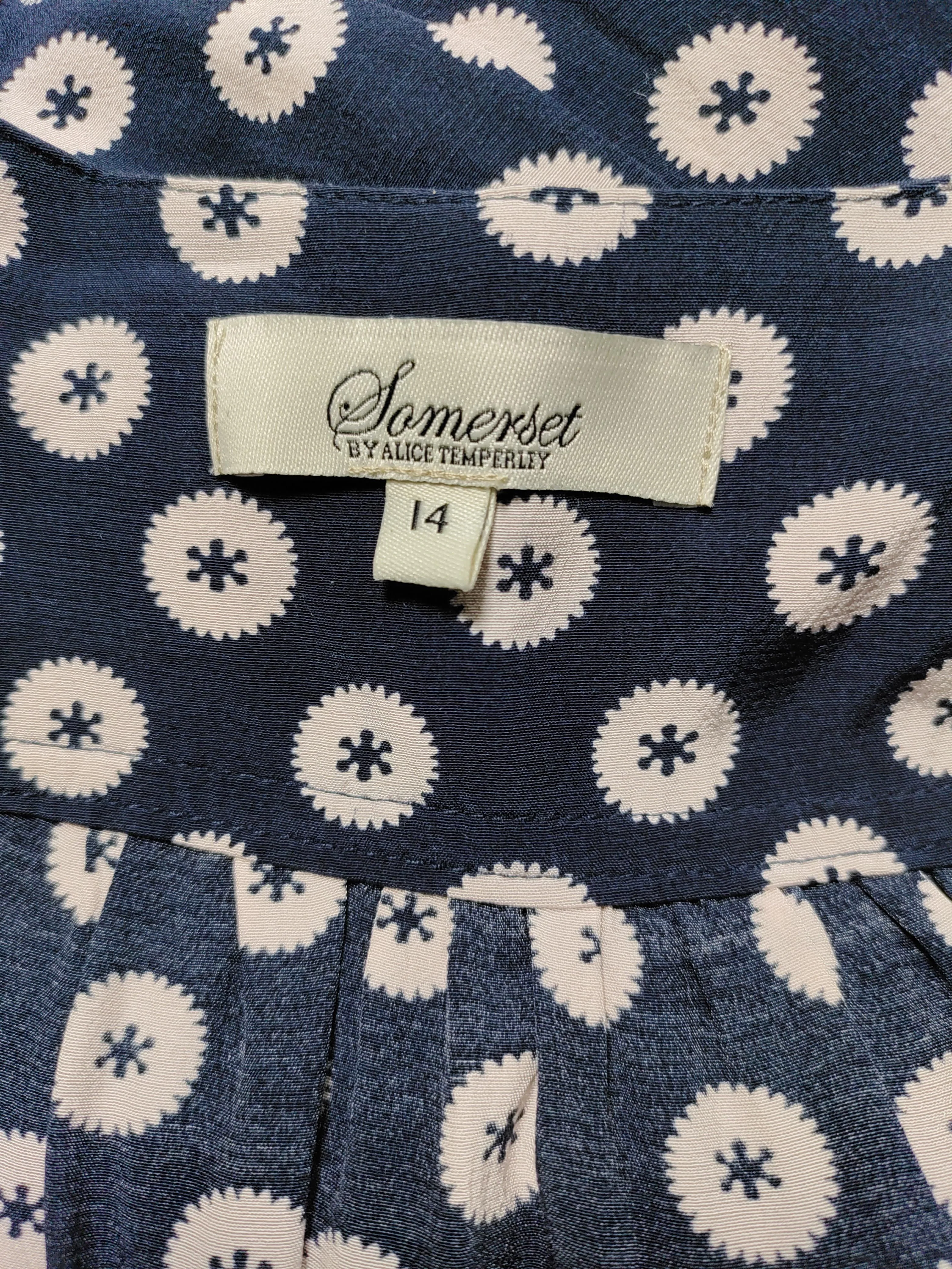 Somerset By Alice Temperley Women's Jumpsuit UK 14 Blue 100% Viscose Jumpsuit - Image 5