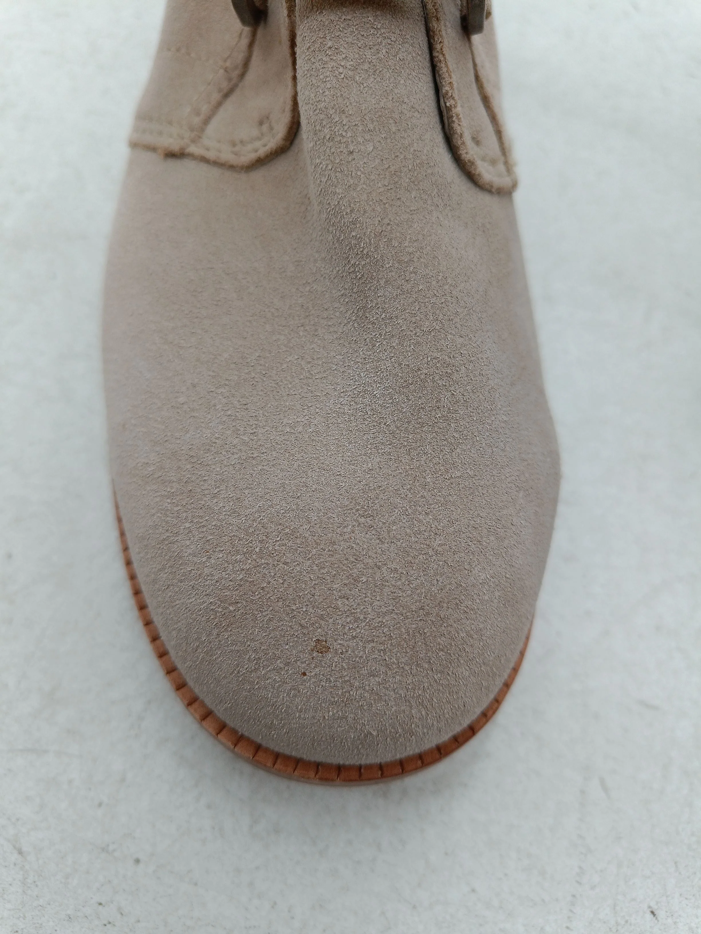 Sorel Women's Boots UK 7 Tan 100% Suede Combat - Image 8