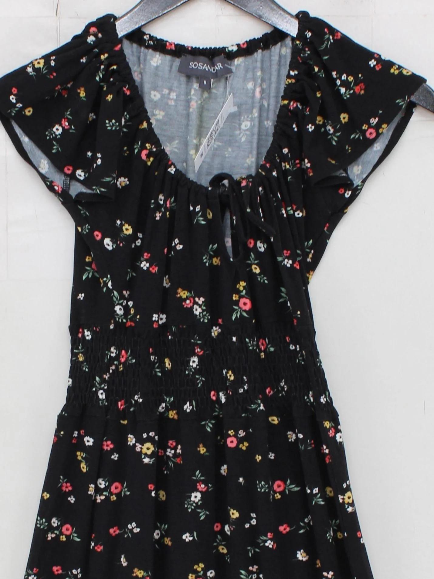 Sosandar Maxi Dress UK8 in Black - Image 3