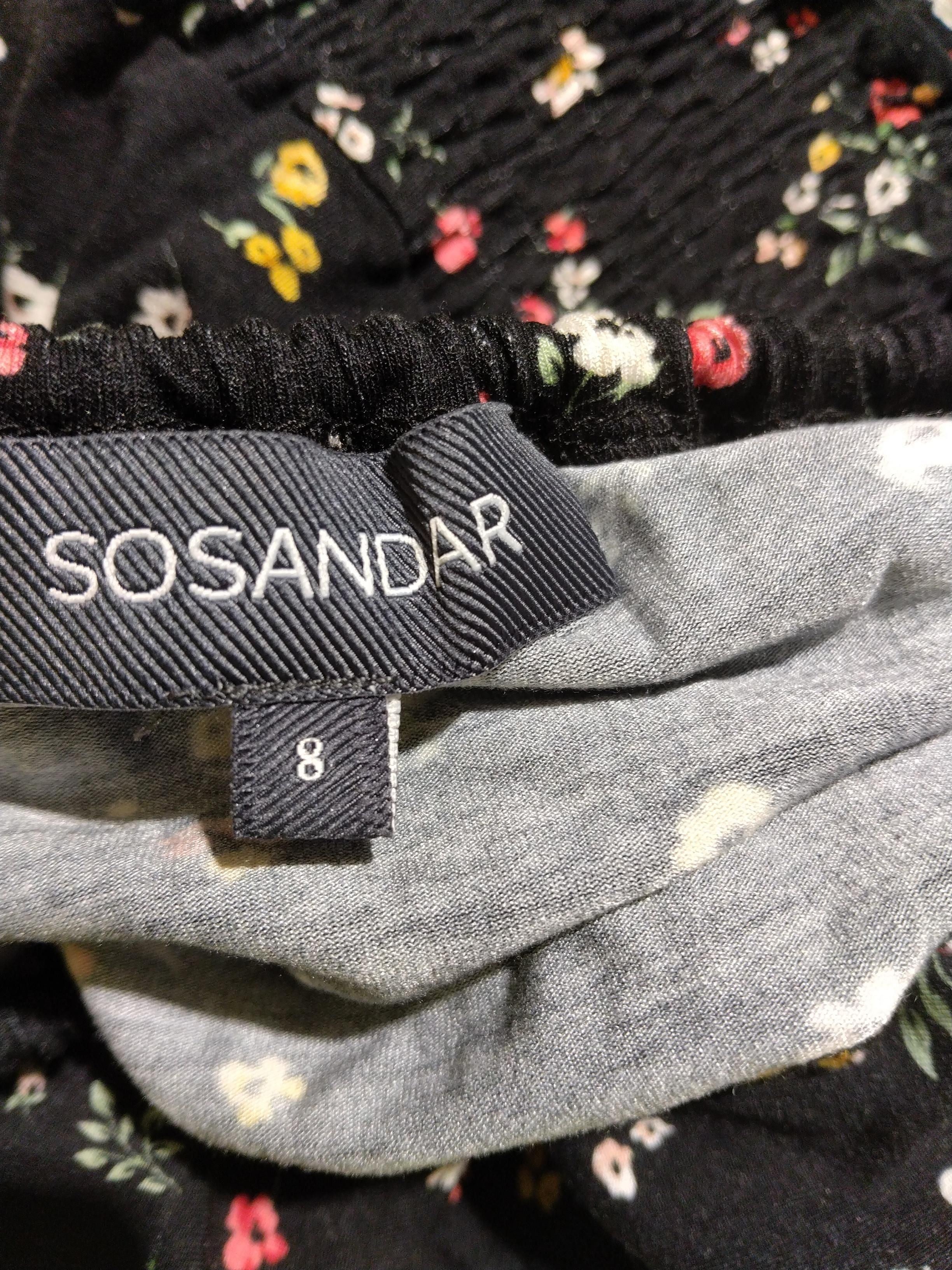 Sosandar Maxi Dress UK8 in Black - Image 5
