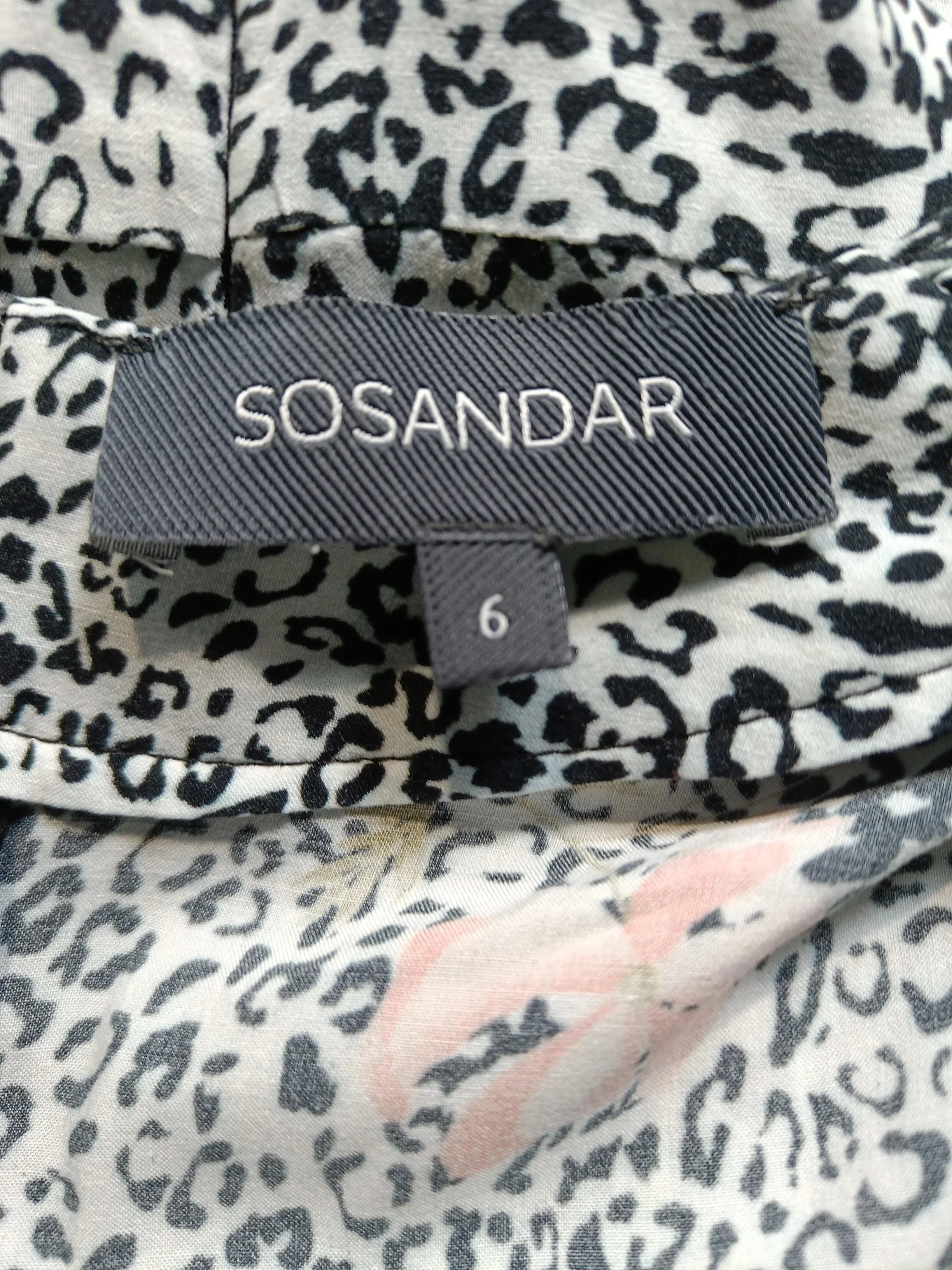 Sosandar Mini Dress UK6 in Multi - Image 5