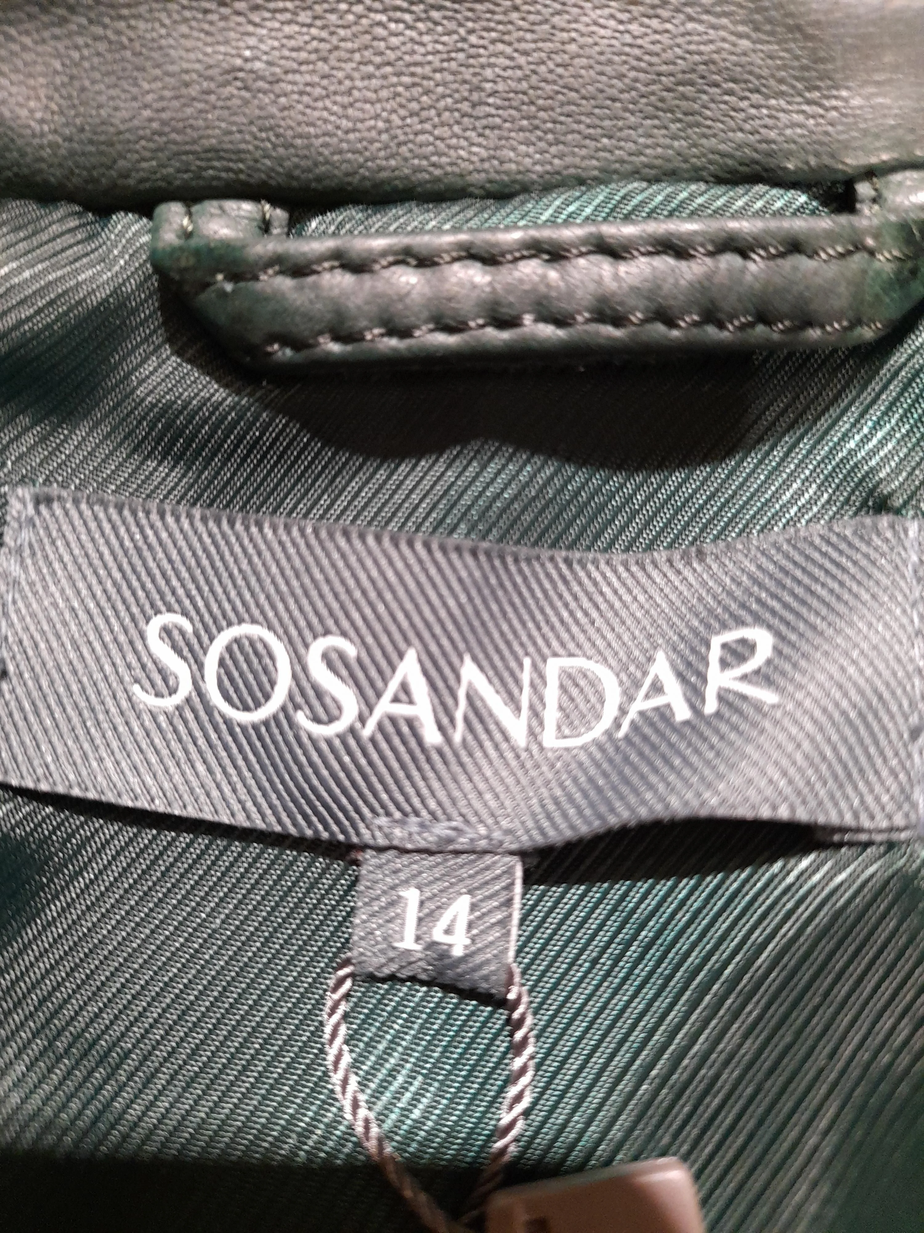 Sosandar Motorcycle Jacket jacket green - Image 5
