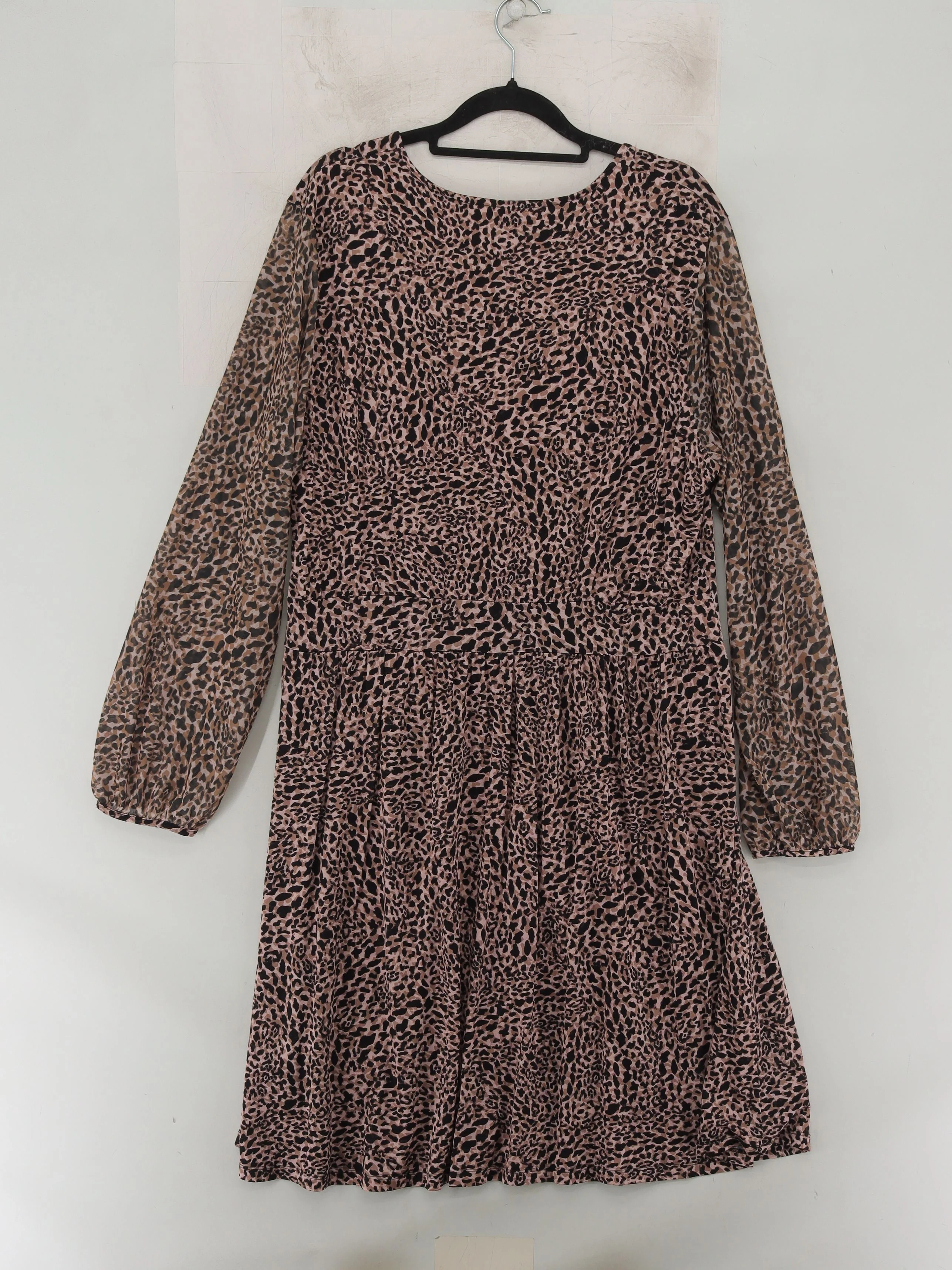 Sosandar Shirt Mini Dress UK18 in Brown - Image 2