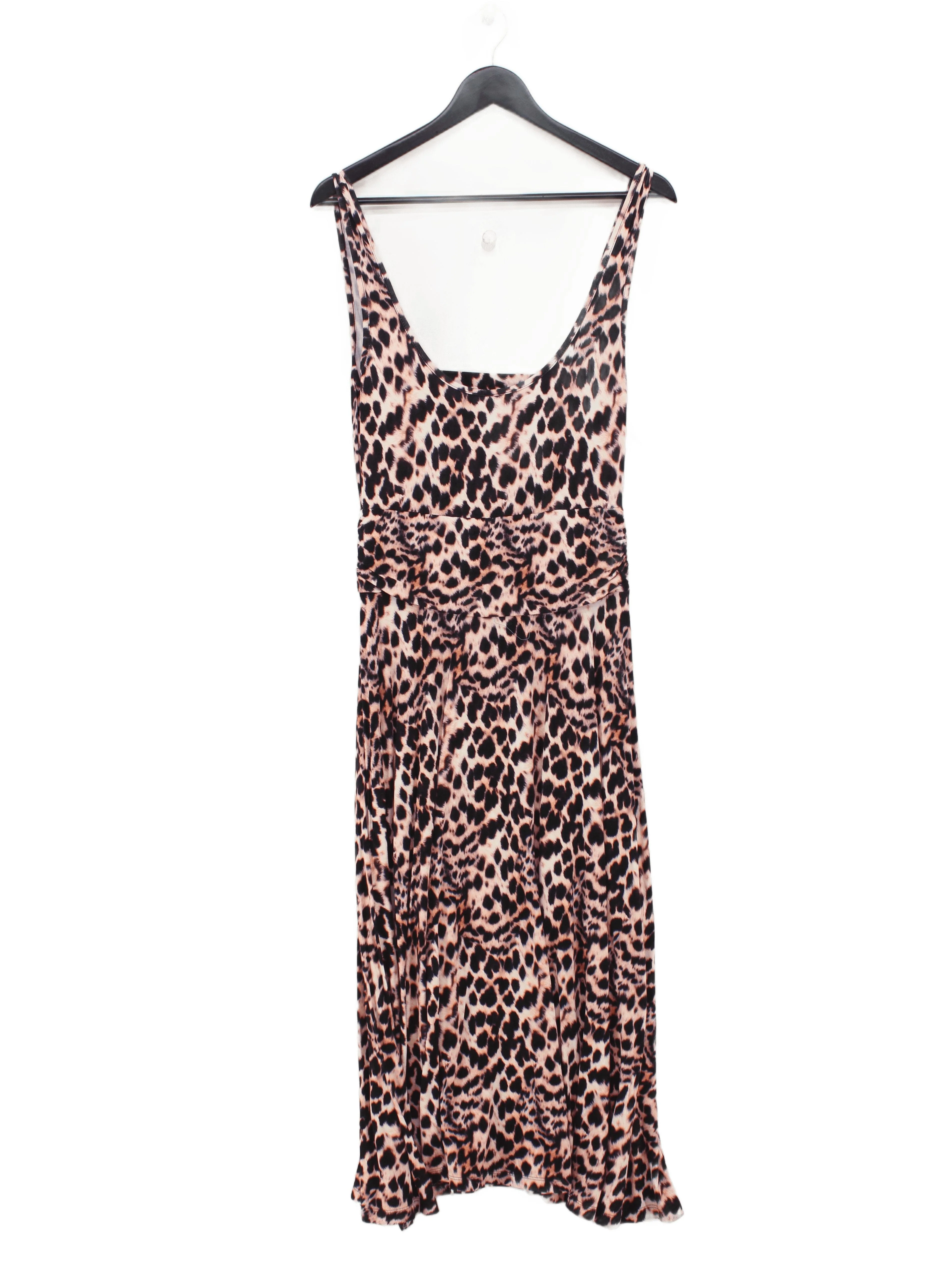 Sosandar Slip Midi Dress UK10 in Multi