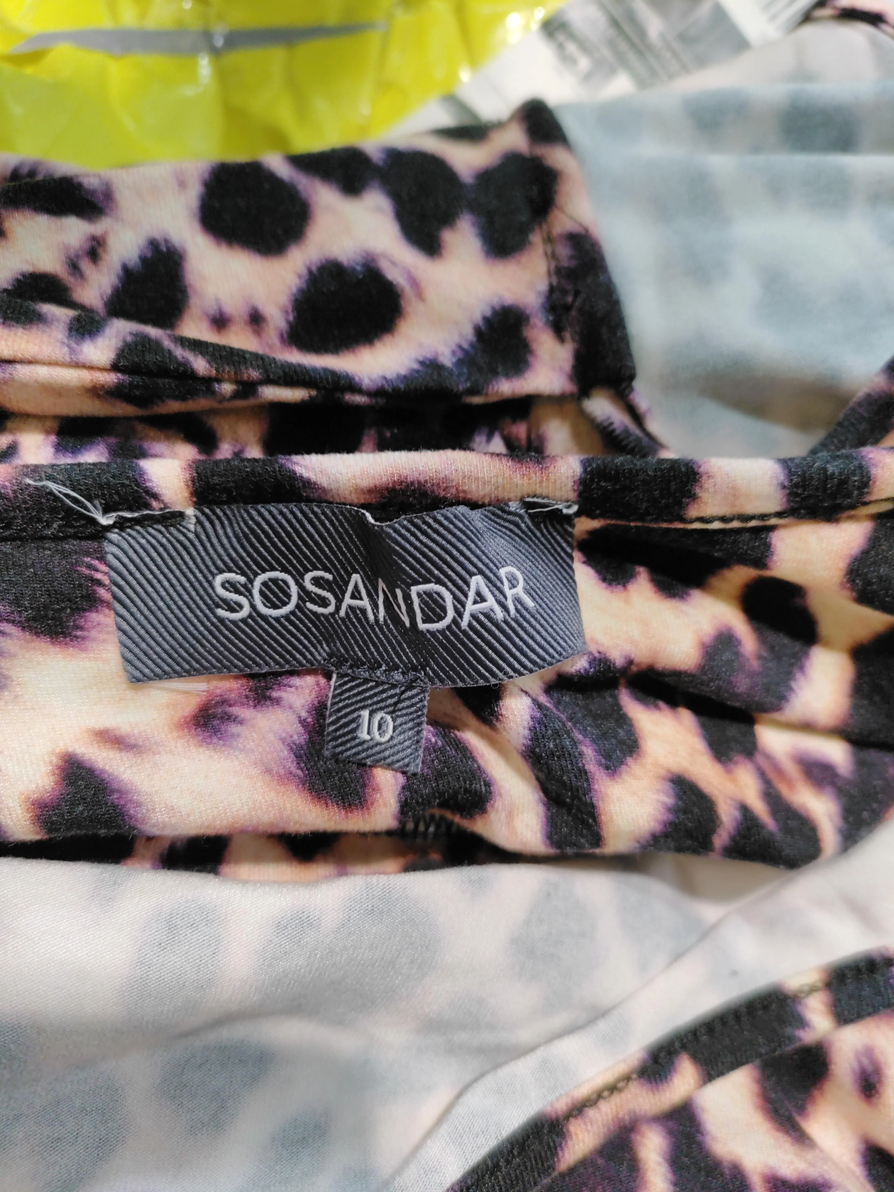 Sosandar Slip Midi Dress UK10 in Multi - Image 5