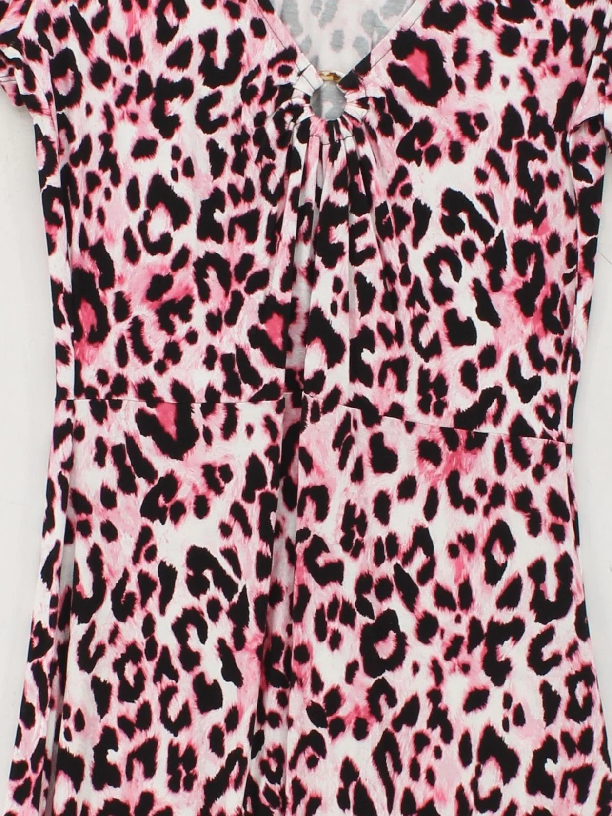 Sosandar T-Shirt Mini Dress UK10 in Pink - Image 3