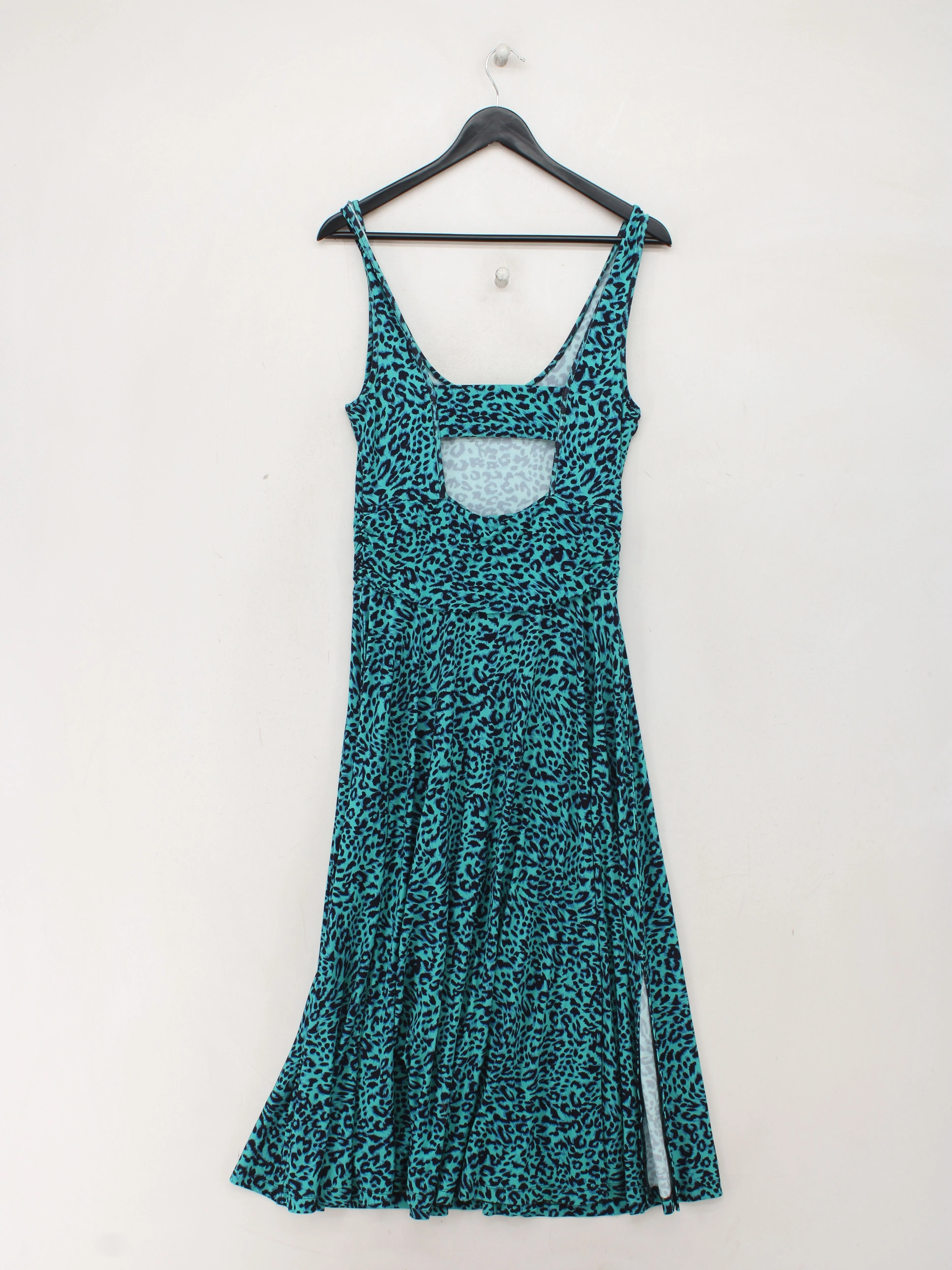Sosandar Tank Midi Dress UK10 in Green - Image 2