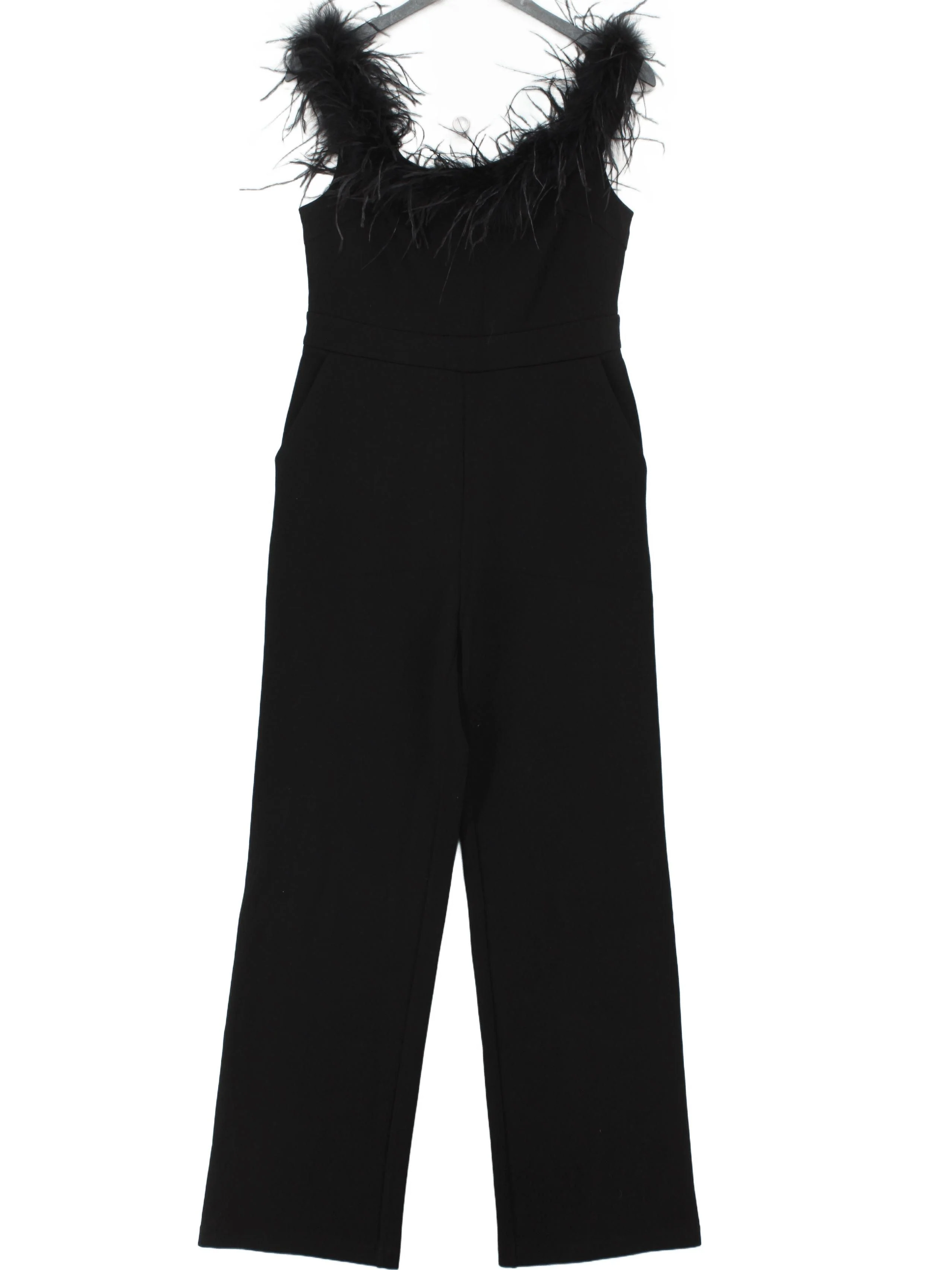 Sosandar Women's Jumpsuit UK 12 Black Polyamide New with tags