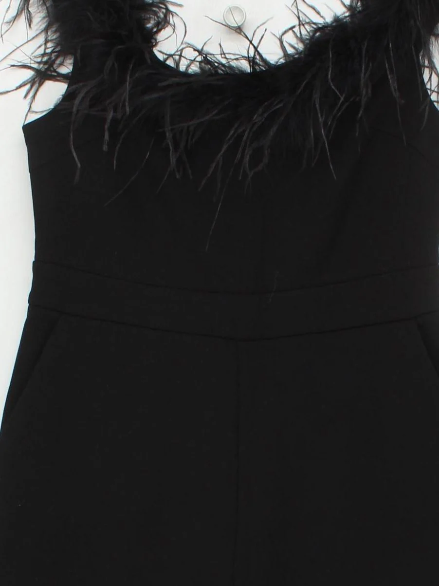 Sosandar Women's Jumpsuit UK 12 Black Polyamide New with tags - Image 3