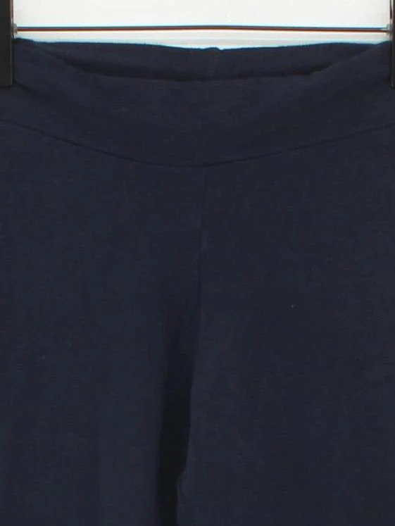 Sosandar Women's Leggings UK 6 Blue Cotton with Elastane Full length - Image 3