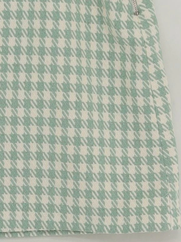 Sosandar Women's Mini Skirt M Multi Checkered 100% Other Short Mini - Image 4