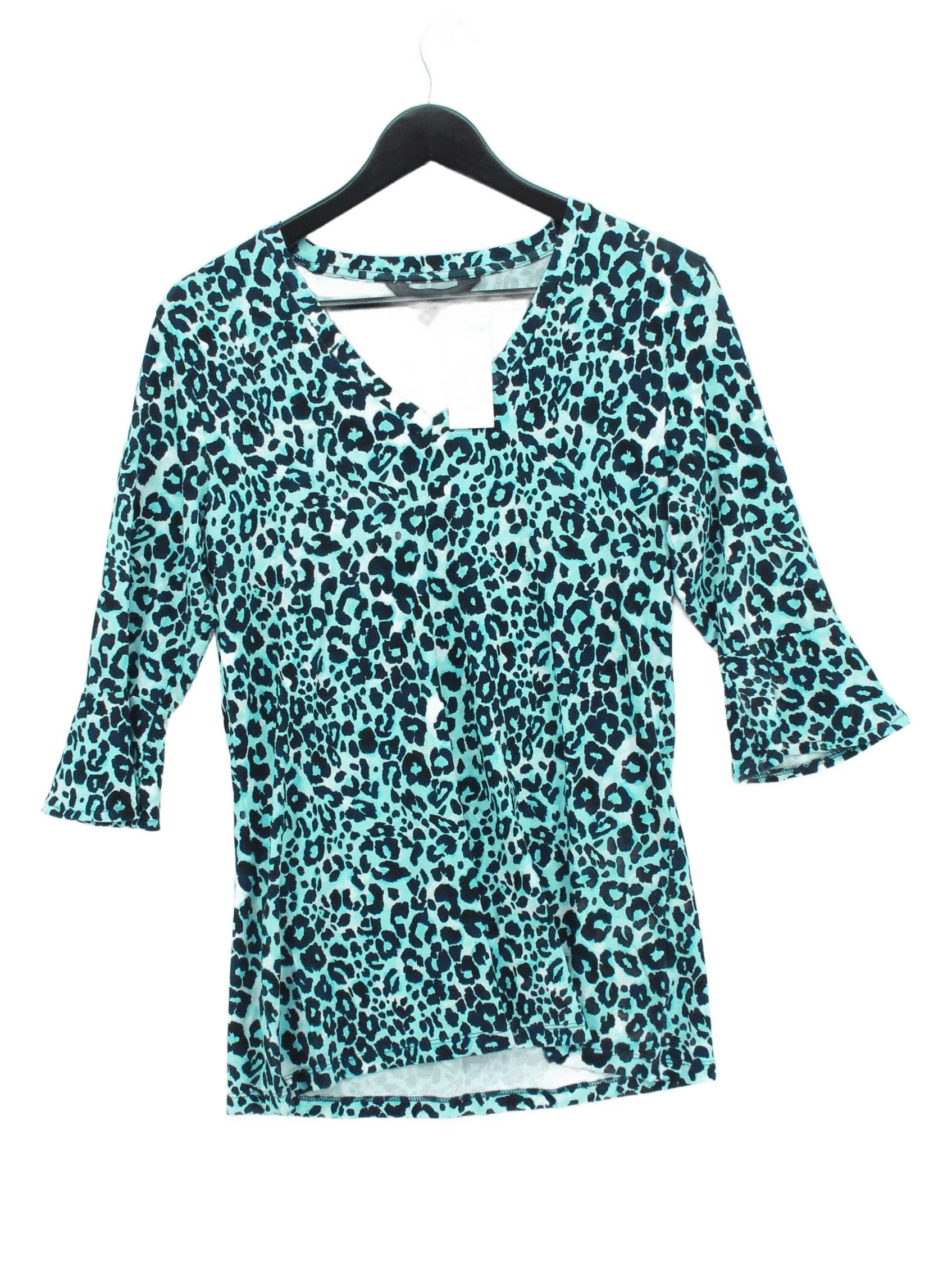 Sosandar Women's Top UK 12 Multi Viscose with Elastane Basic