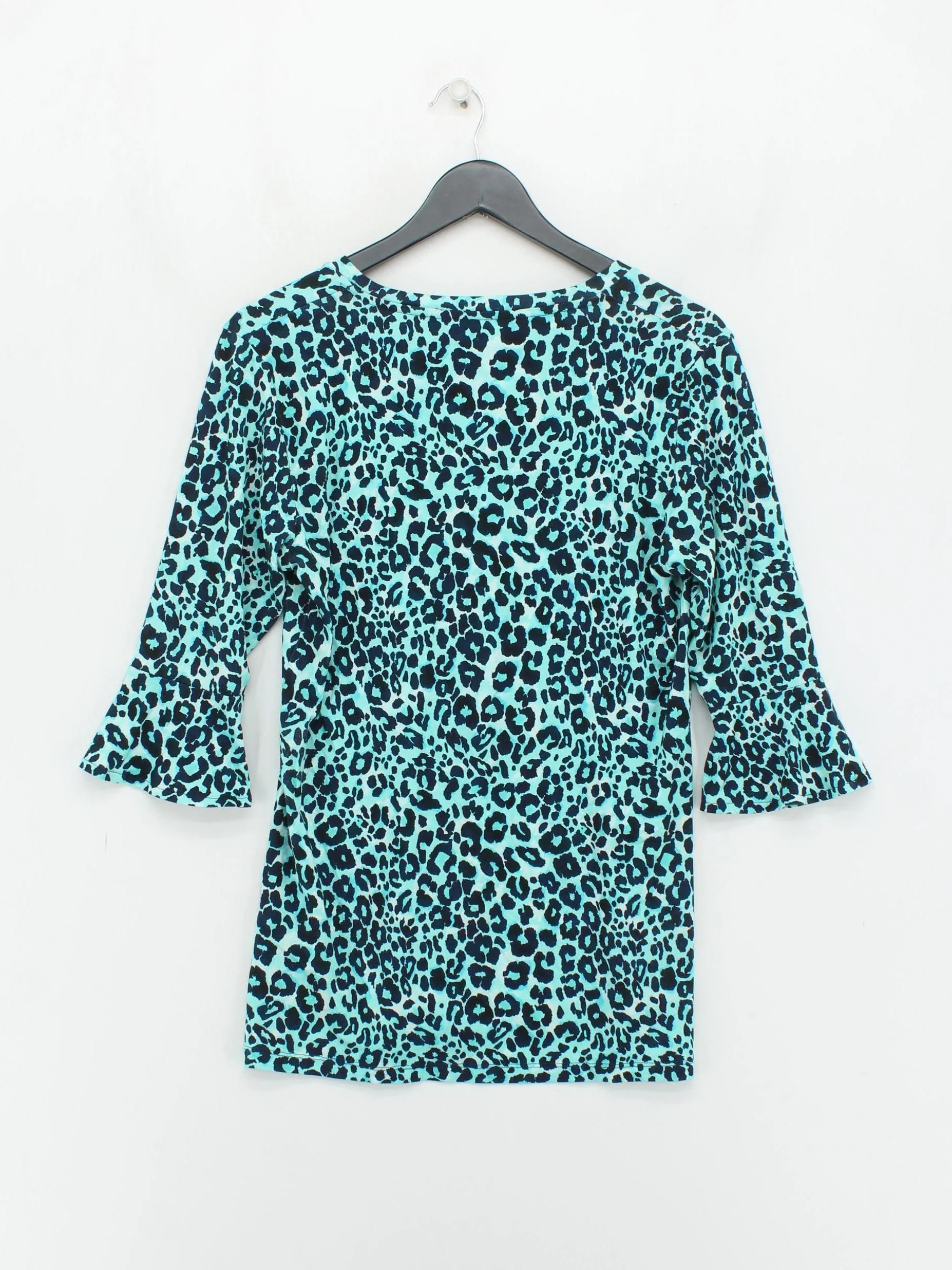 Sosandar Women's Top UK 12 Multi Viscose with Elastane Basic - Image 2
