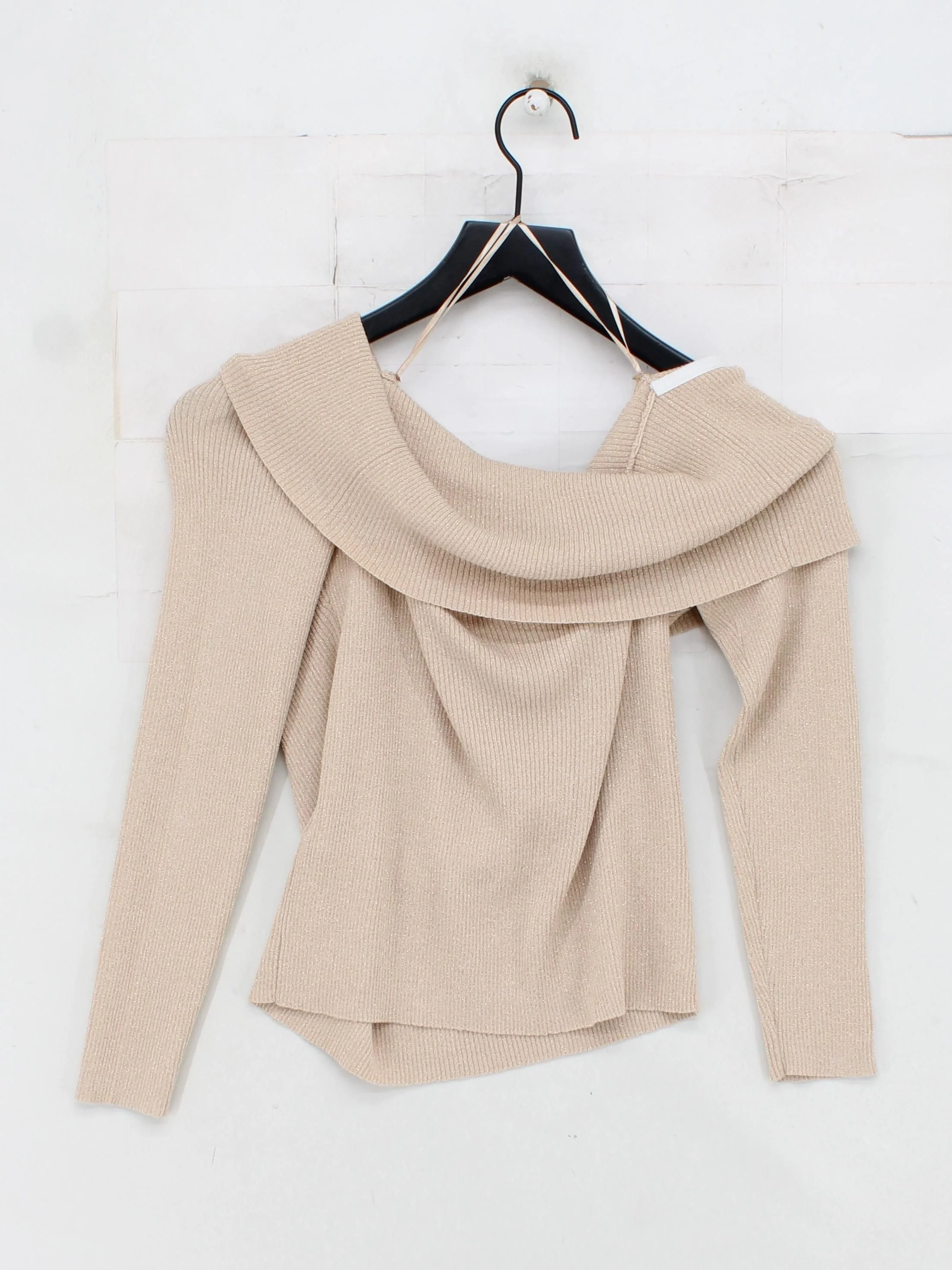 Sosandar Women's Top UK 16 Cream Viscose New with tags - Image 2