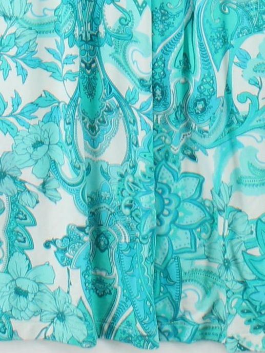Sosandar Wrap Midi Dress UK12 in Blue - Image 4