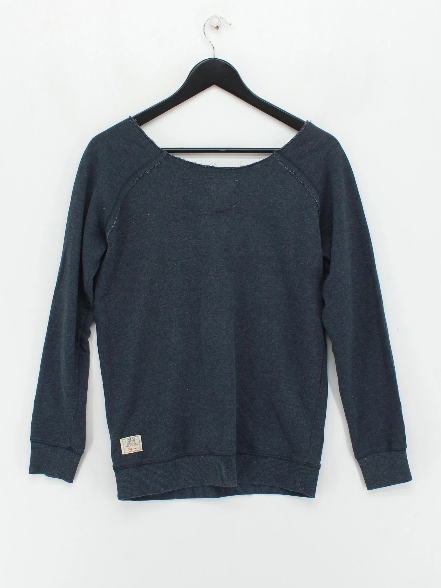 SoulCal&Co Women's Hoodie UK 10 Blue Graphic Polyester with Cotton Pullover - Image 2
