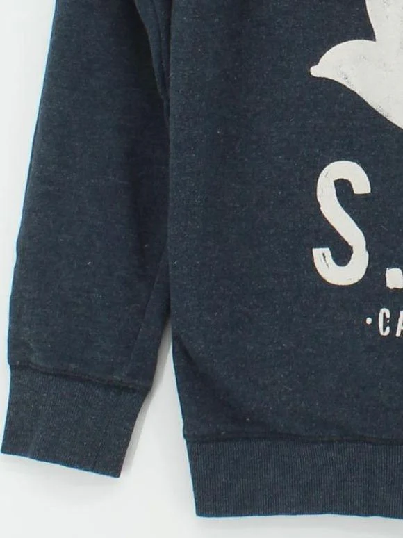 SoulCal&Co Women's Hoodie UK 10 Blue Graphic Polyester with Cotton Pullover - Image 4