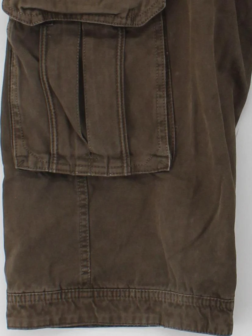 South Coast Men's Shorts M Brown 100% Cotton Cargo - Image 4